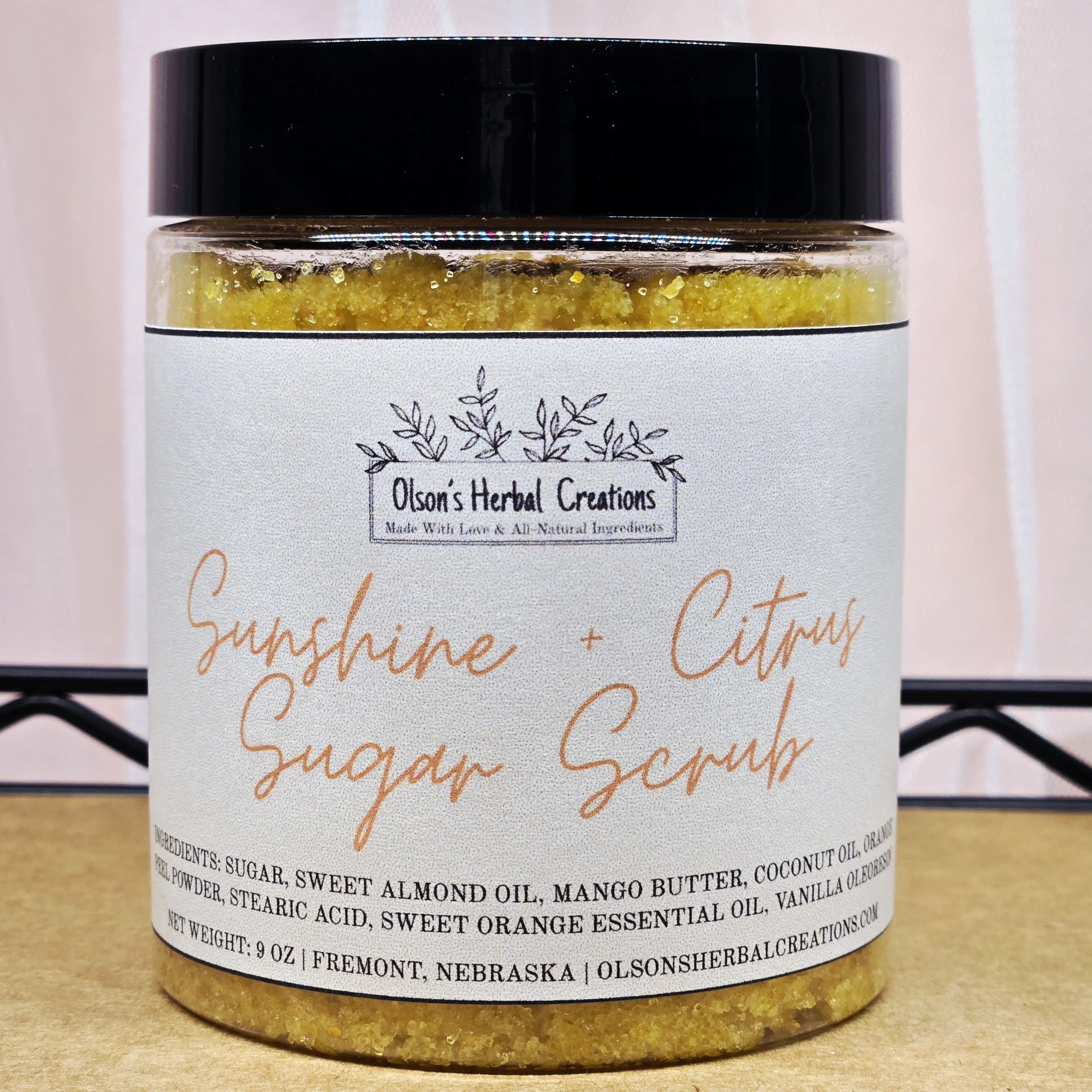 Sunshine & Citrus Whipped Sugar Scrub
