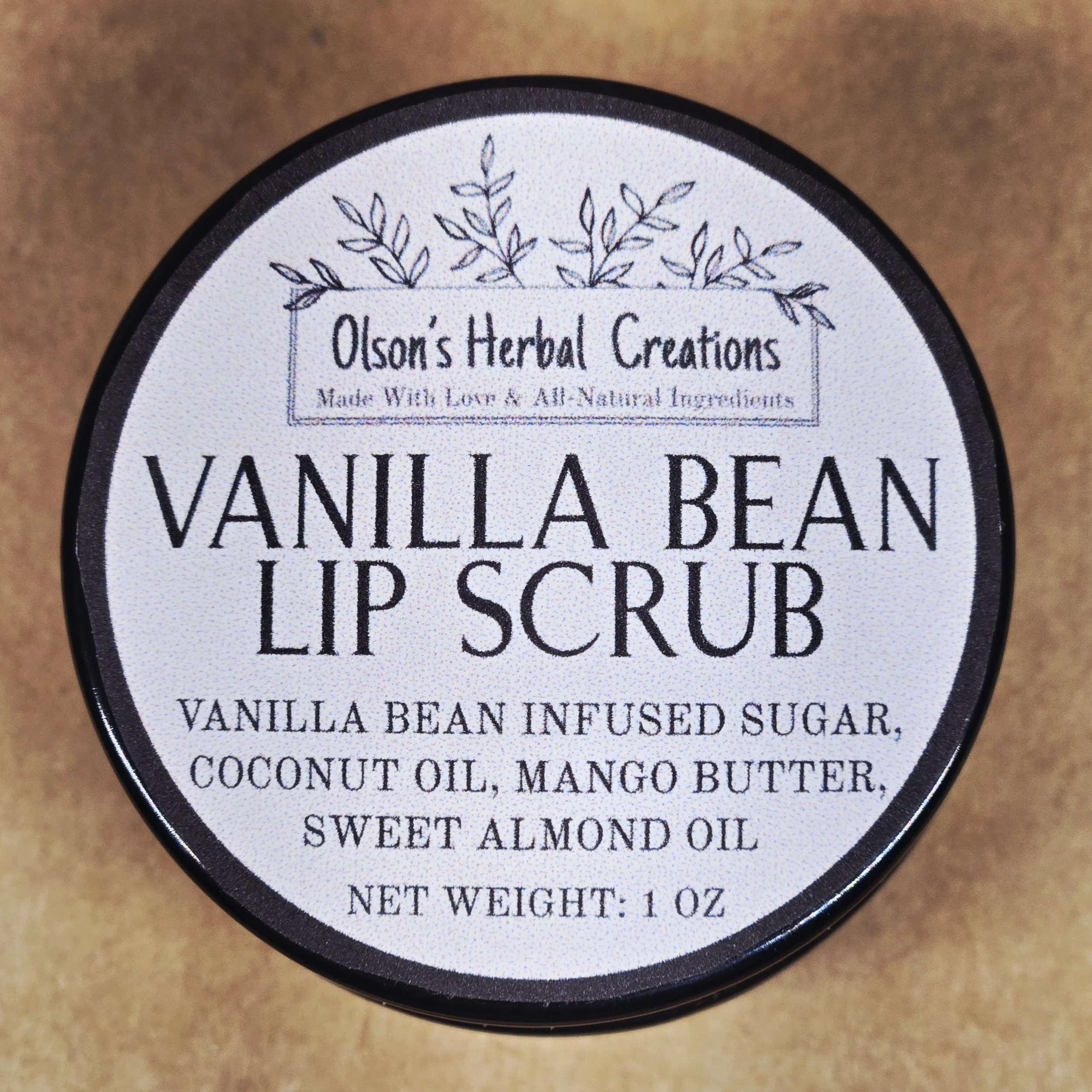 Vanilla Bean Lip Scrub