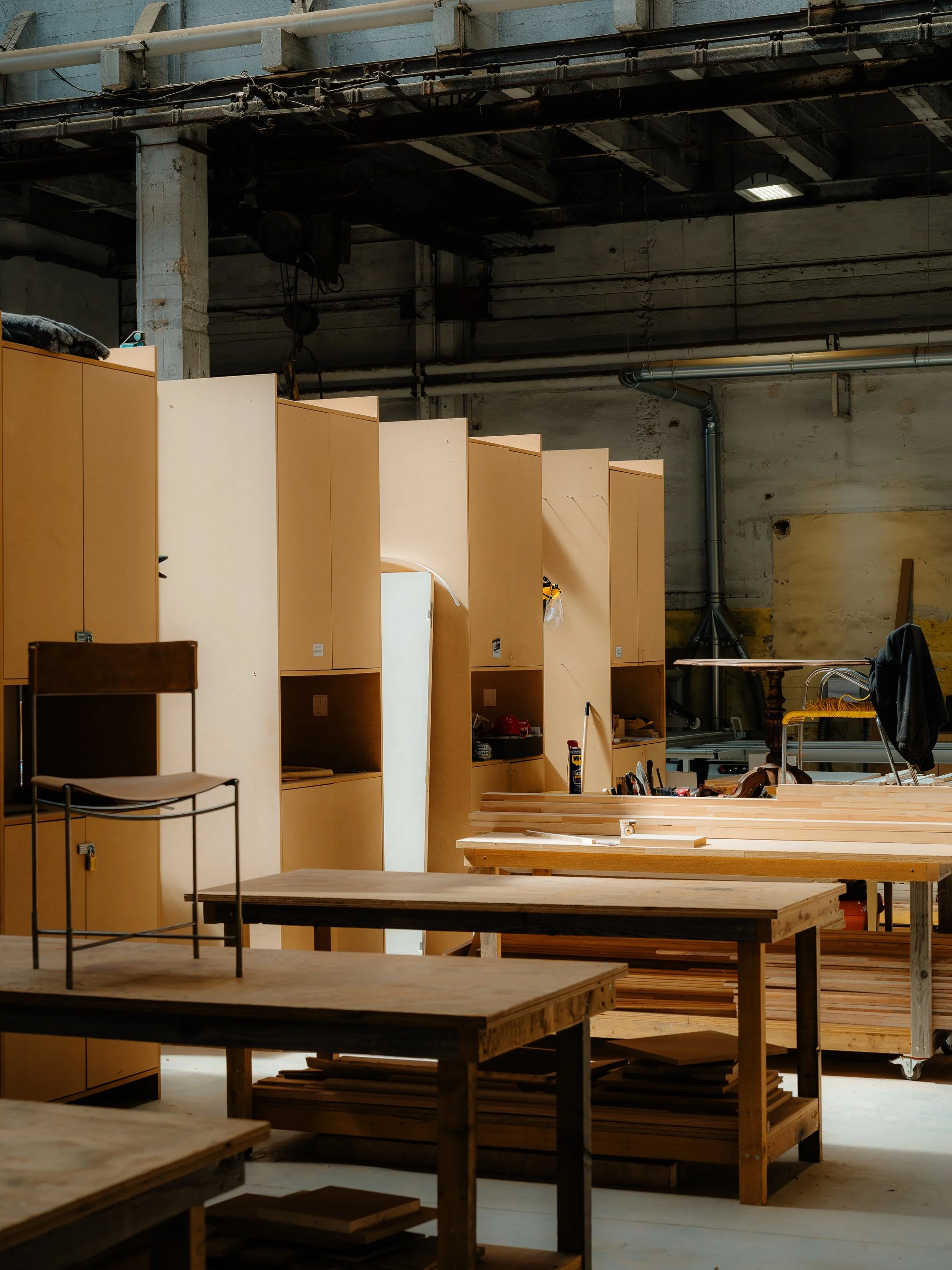 Atelier de menuiserie