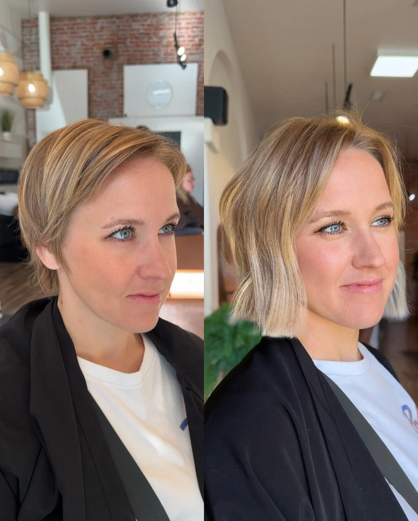 A grown-out pixie doesn&rsquo;t have to feel awkward.

We used @covetandmane k-tips to strategically add density and length, transforming this in-between stage into a confident, wearable bob 🤍

This is one of my favorite ways to support grow-outs &m