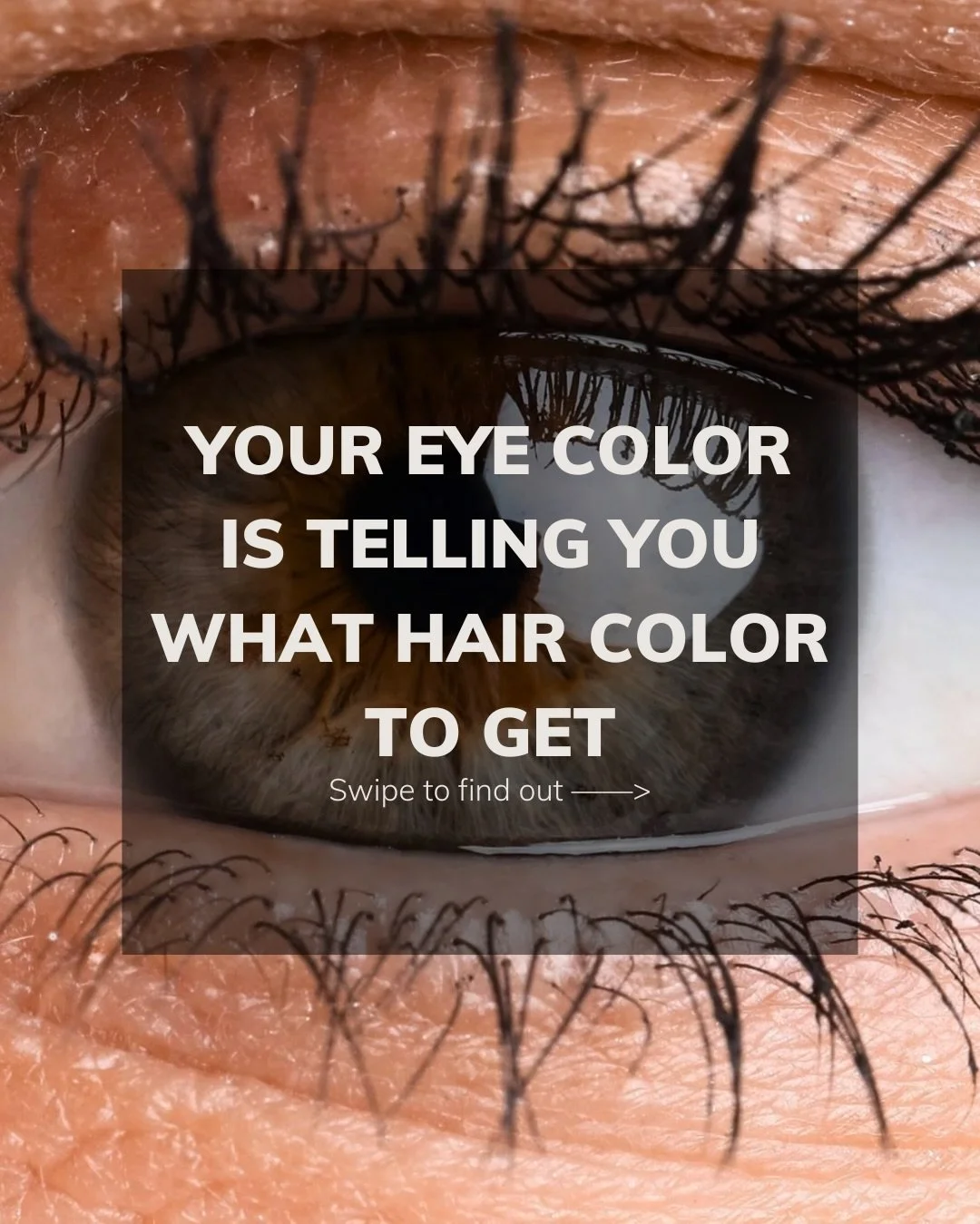 Your eye color might be the easiest way to stop guessing your hair color 👀

I use this as a starting point with almost every client&mdash;because when your hair complements your eyes, everything just looks&hellip; better. Brighter. More intentional.