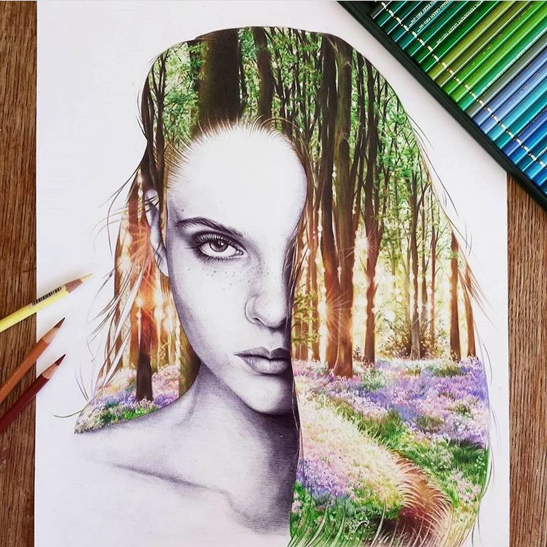 Coloured Pencil Portraits, 2016-2021