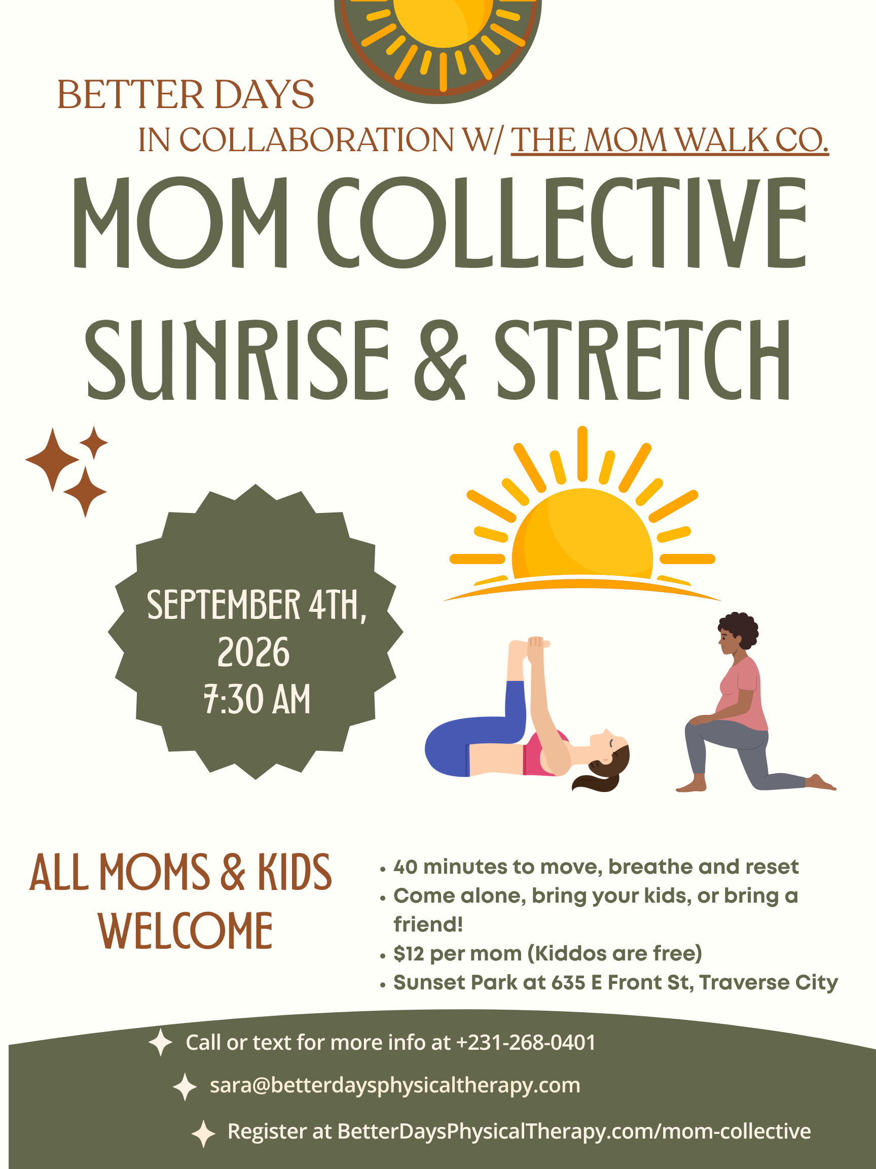 Mom Collective: Sunrise & Stretch - September 4th