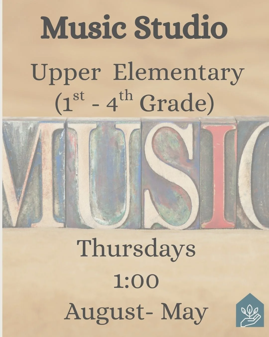 Music Studio - Upper Elementary (Grades 5-8) -School Year