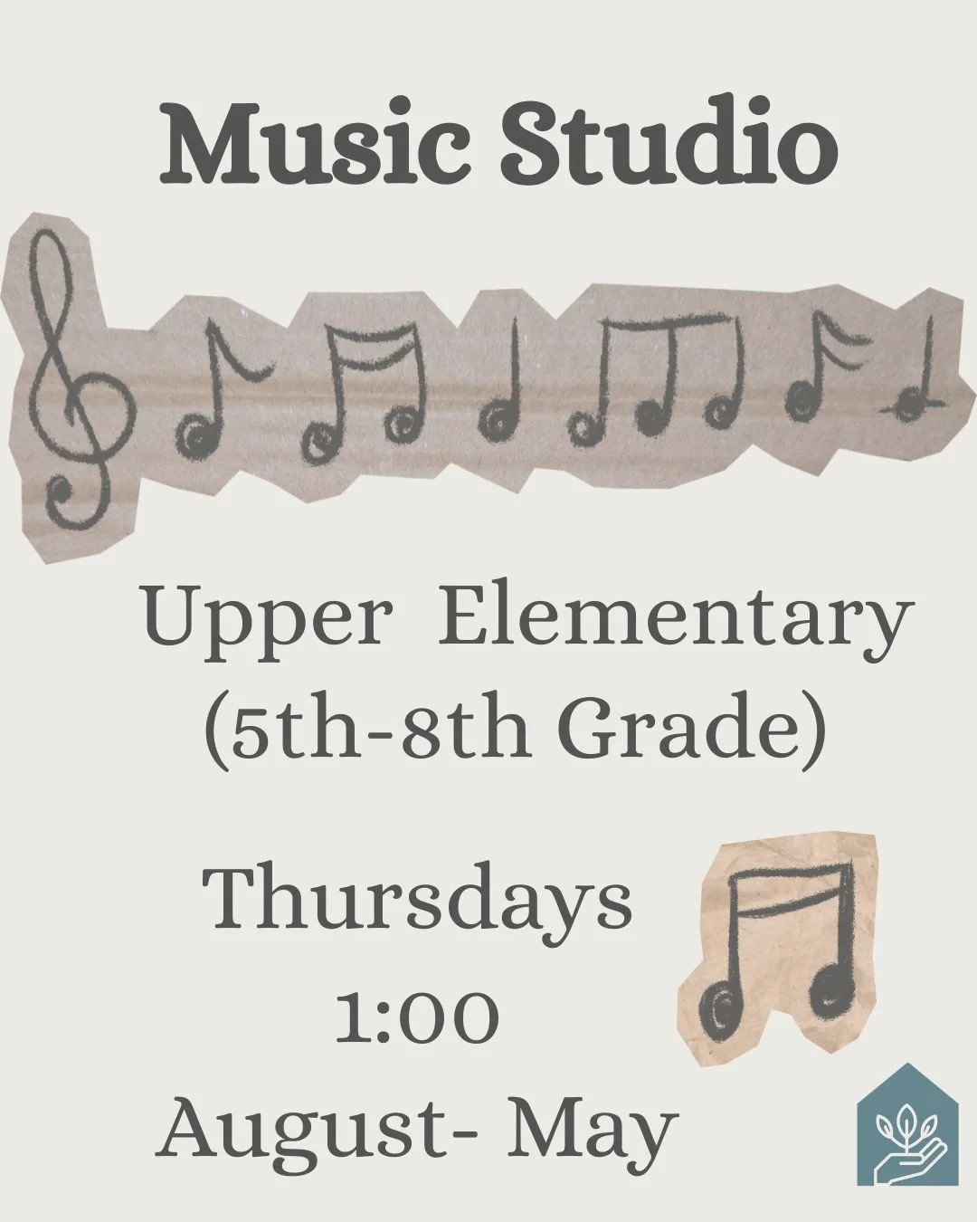 Music Studio - Upper Elementary (Grades 5-8) -School Year