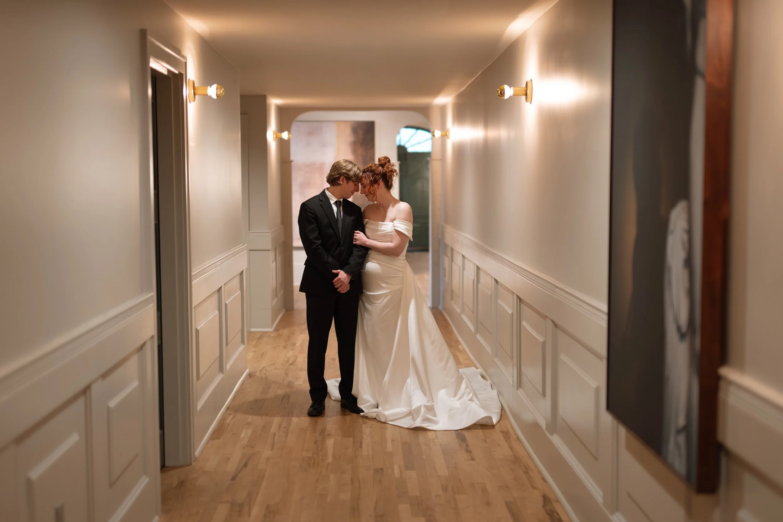 A modern, romantic, editorial wedding at Stonebreaker Hotel in Fayetteville Arkansas