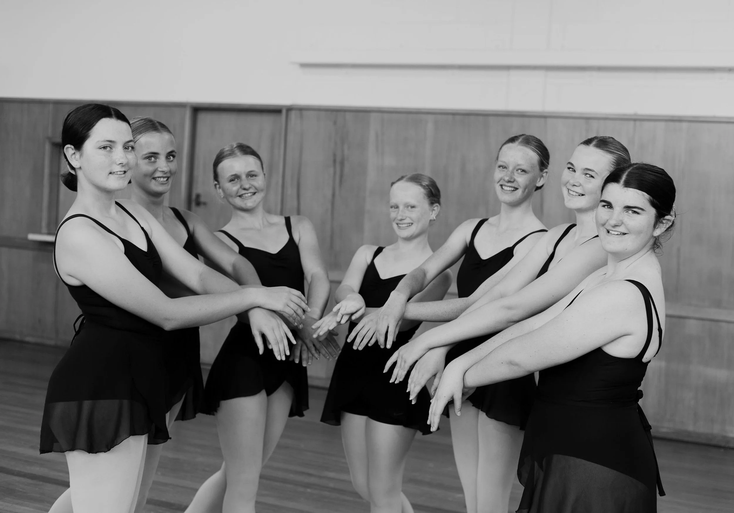 Ballet Students Stoke Dance Studio