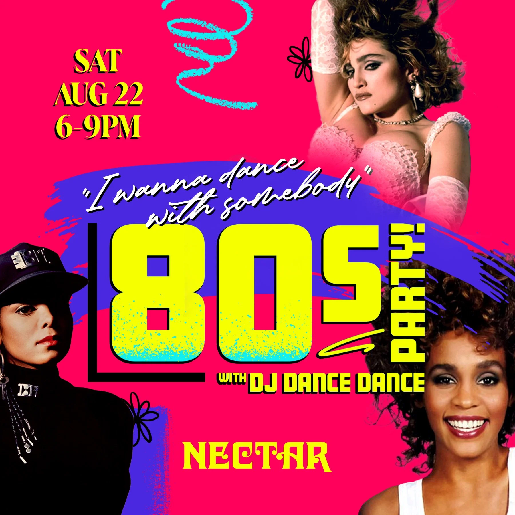 I Wanna Dance With Somebody - 80s Party 