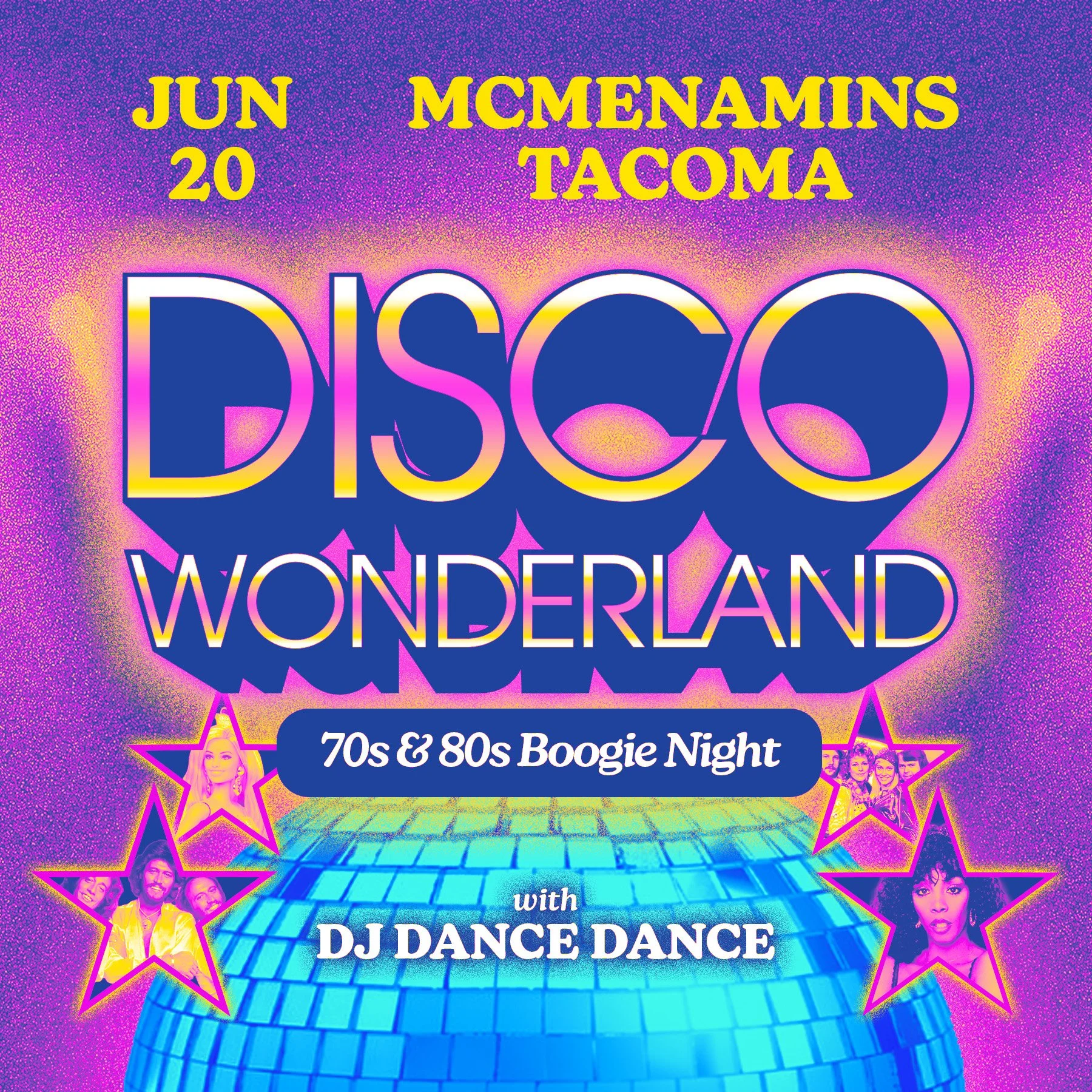 Disco Wonderland: 70s/80s Boogie Night