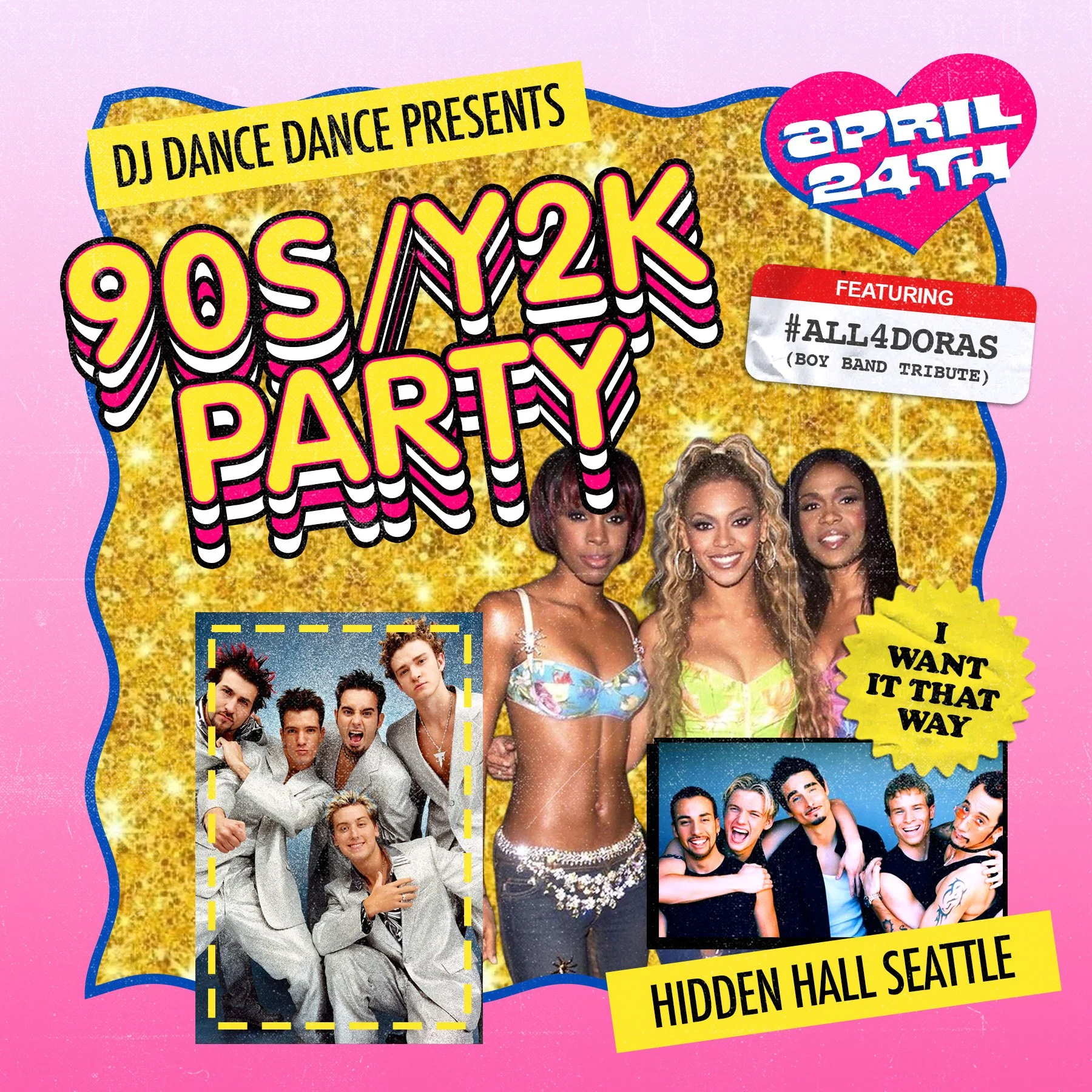 I Want it That Way: 90s/2000s Party 