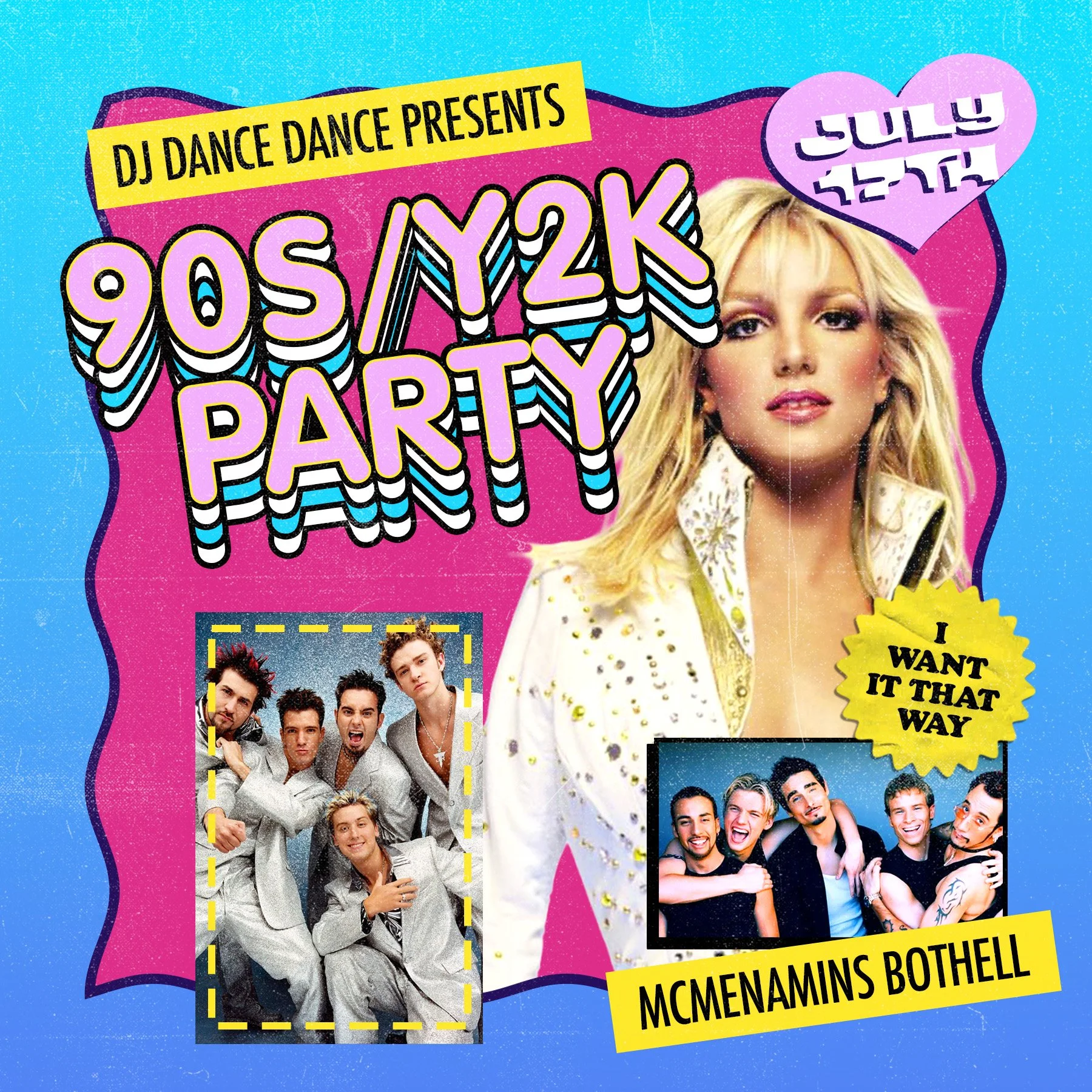 I Want it That Way: 90s/2000s Party 