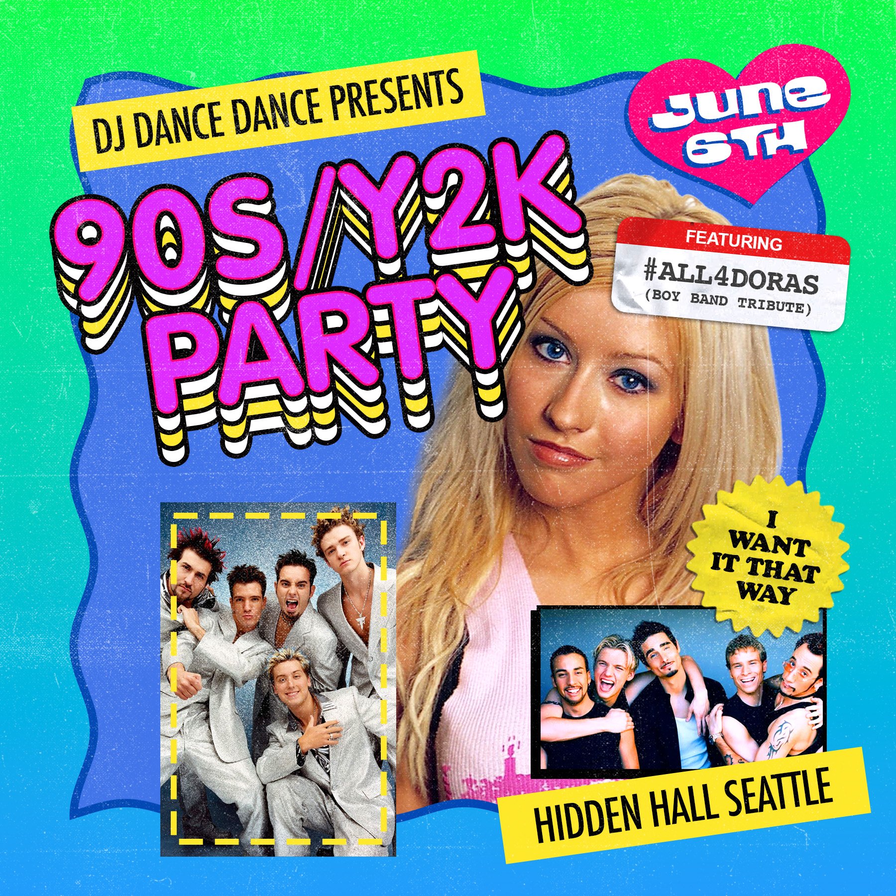 I Want it That Way: 90s/2000s Party 