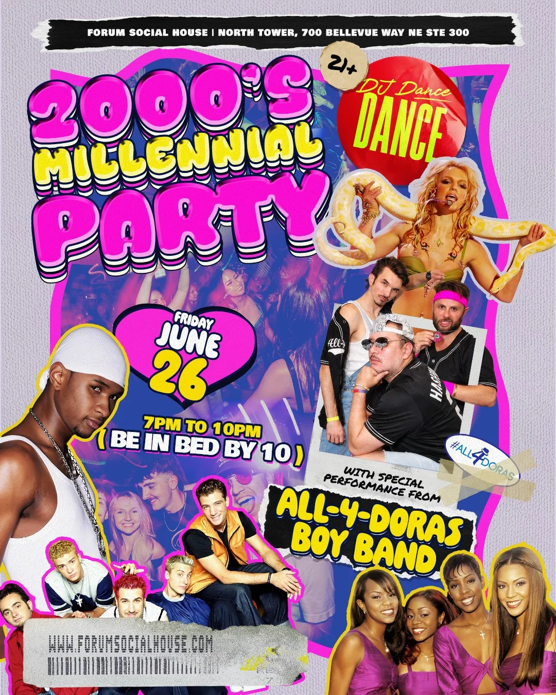 2000s Millennial Party - Bellevue