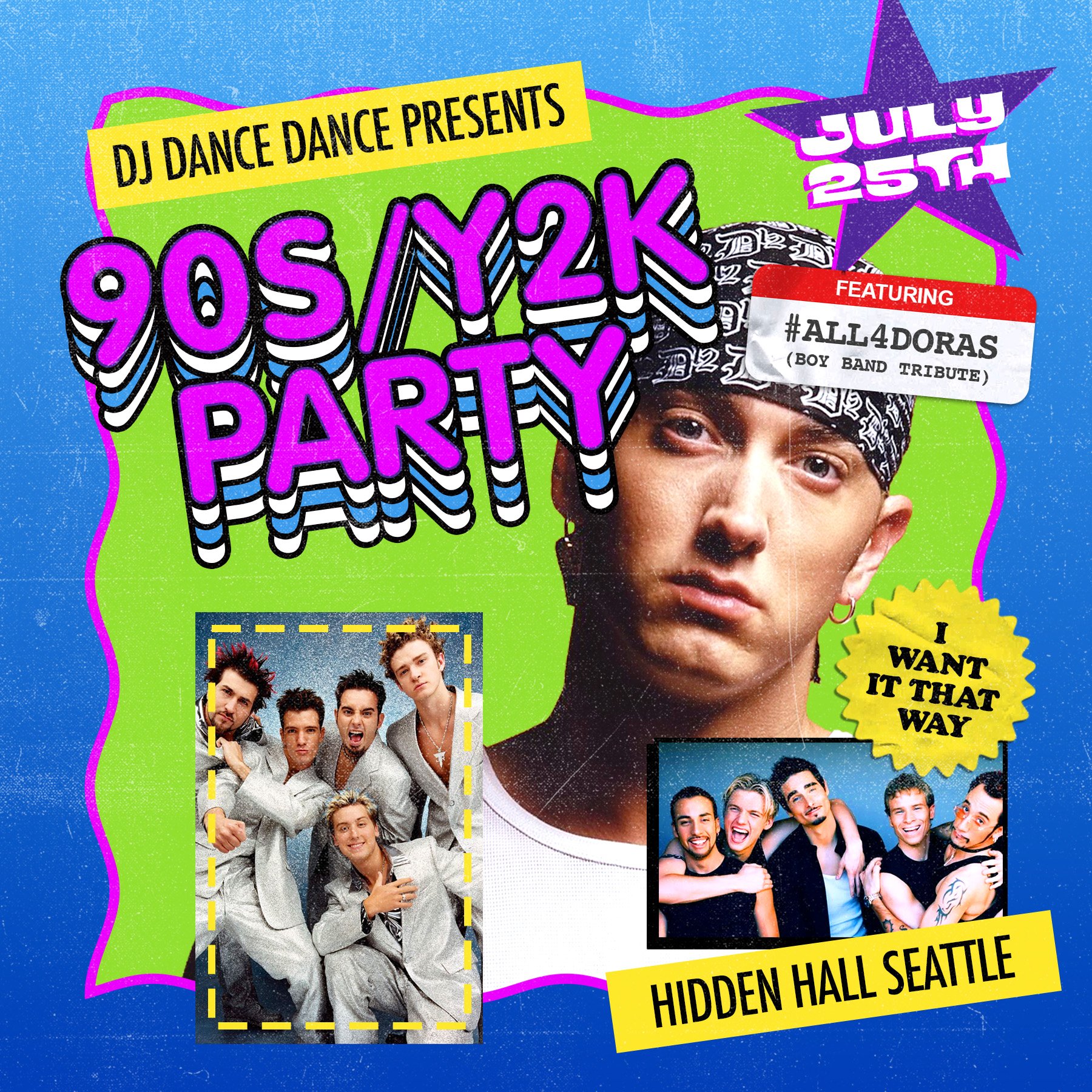 I Want it That Way: 90s/2000s Party 