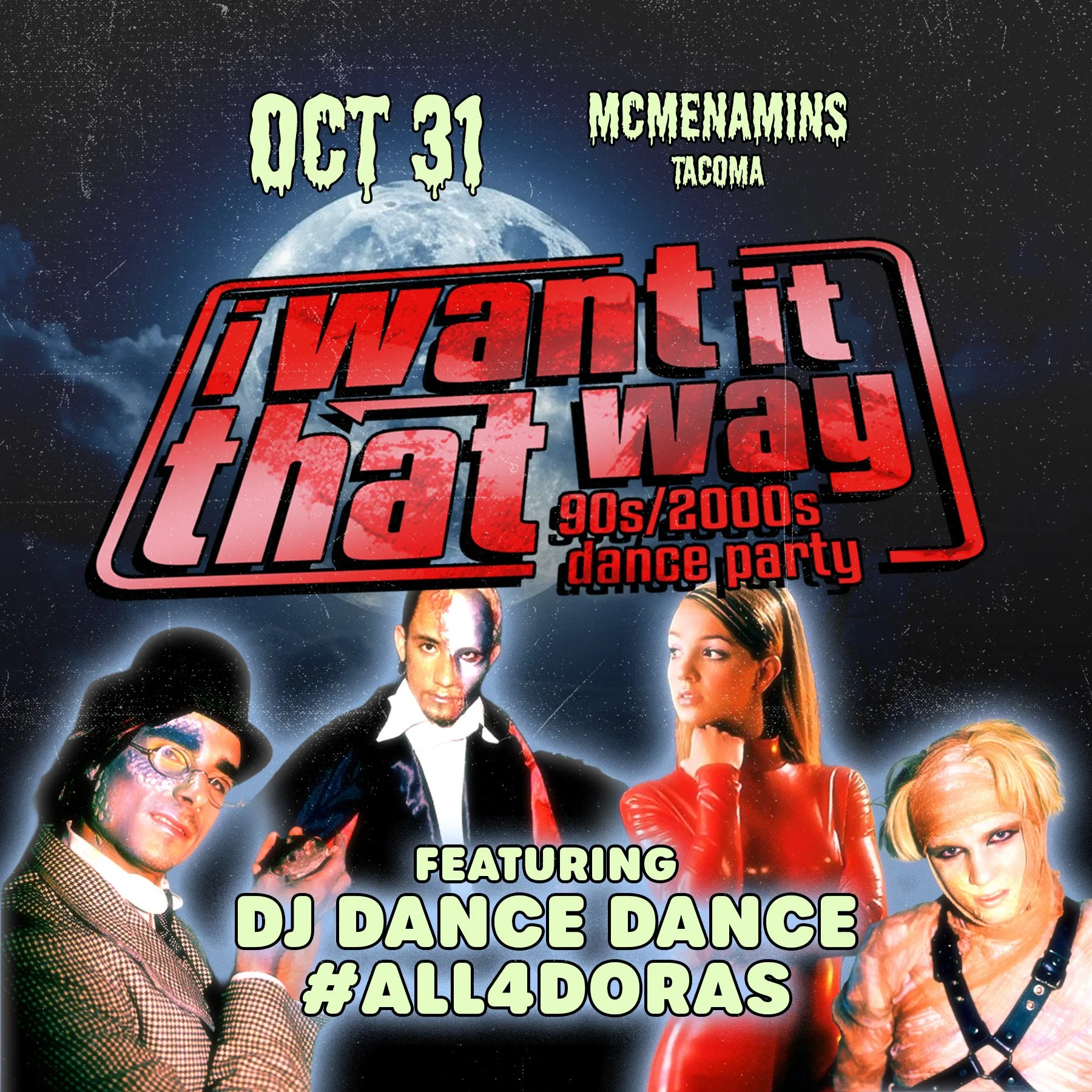 Halloween - I Want it That Way - 90s/Y2K Tacoma 