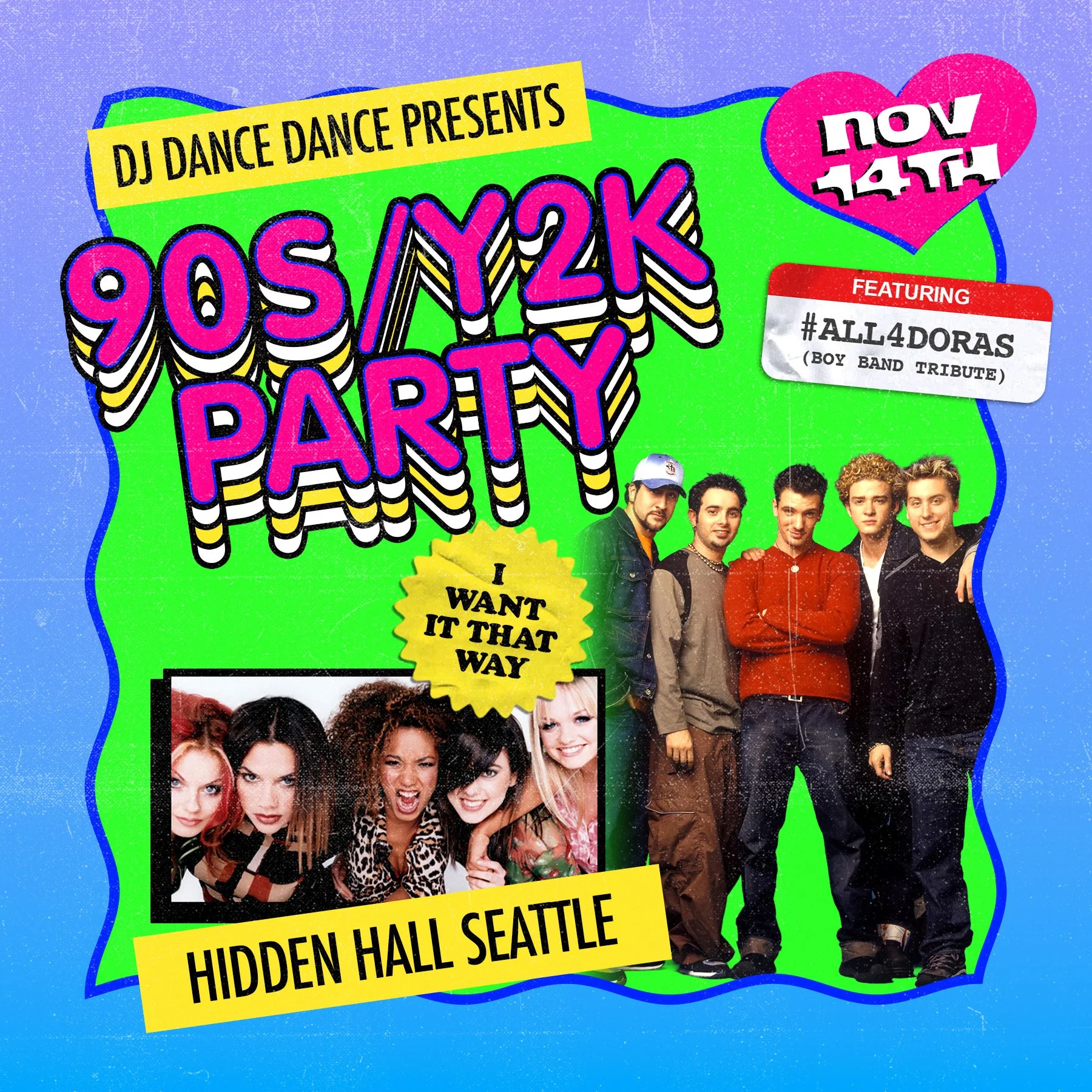 I Want it That Way - 90s/Y2K Party - Seattle