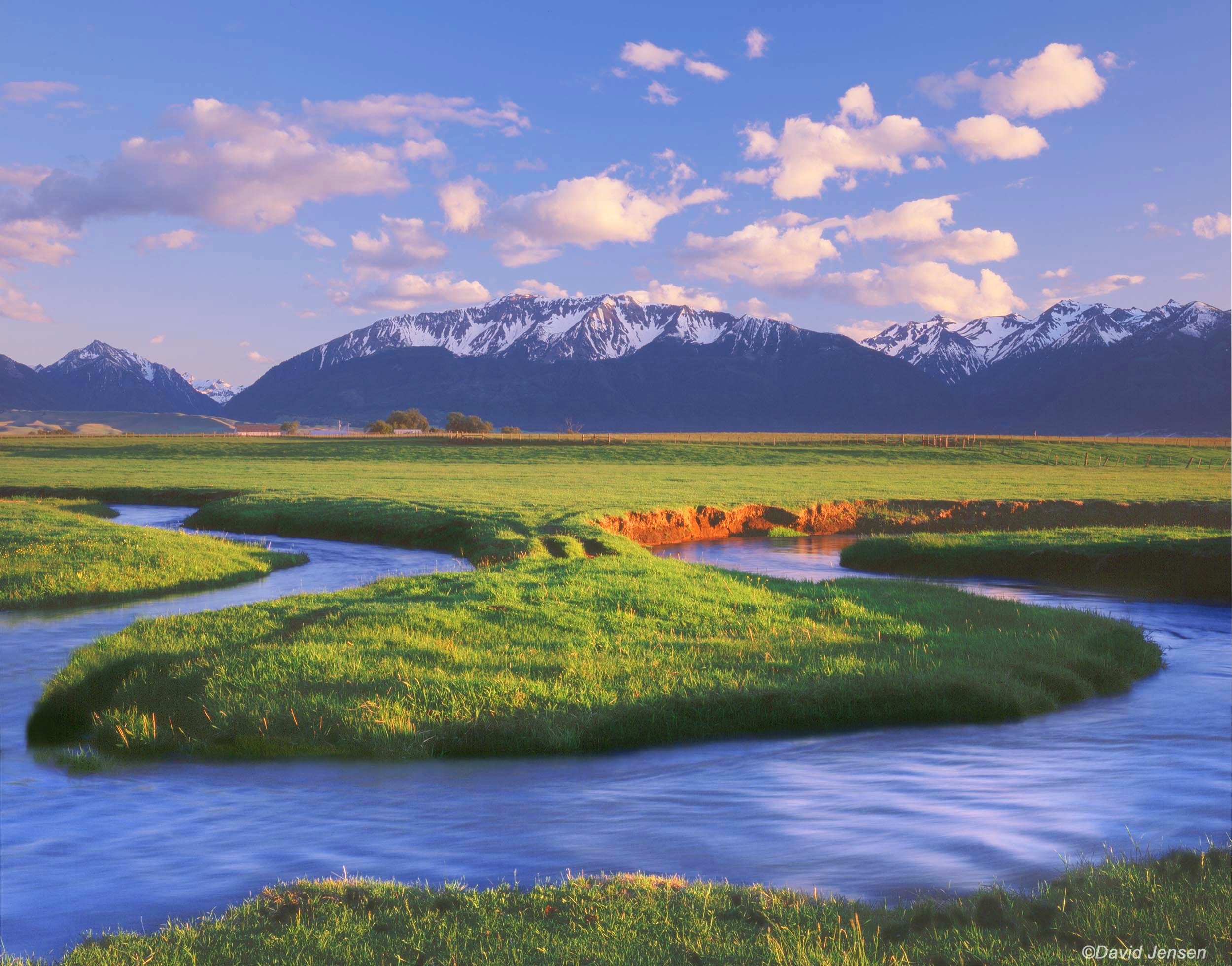 AD515  Wallowa Mountains from Prairie Creek