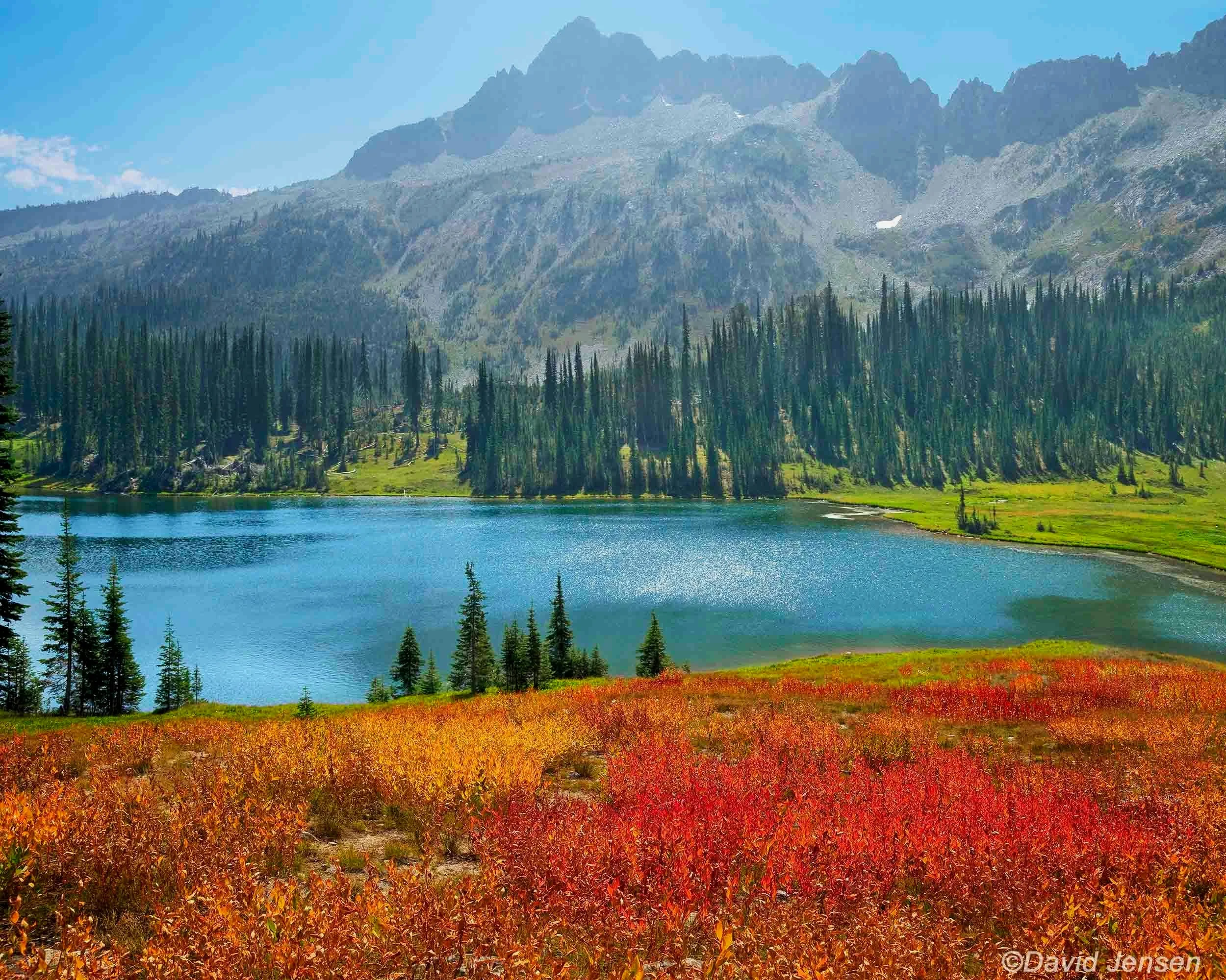 AD512  Hidden Lake in autumn