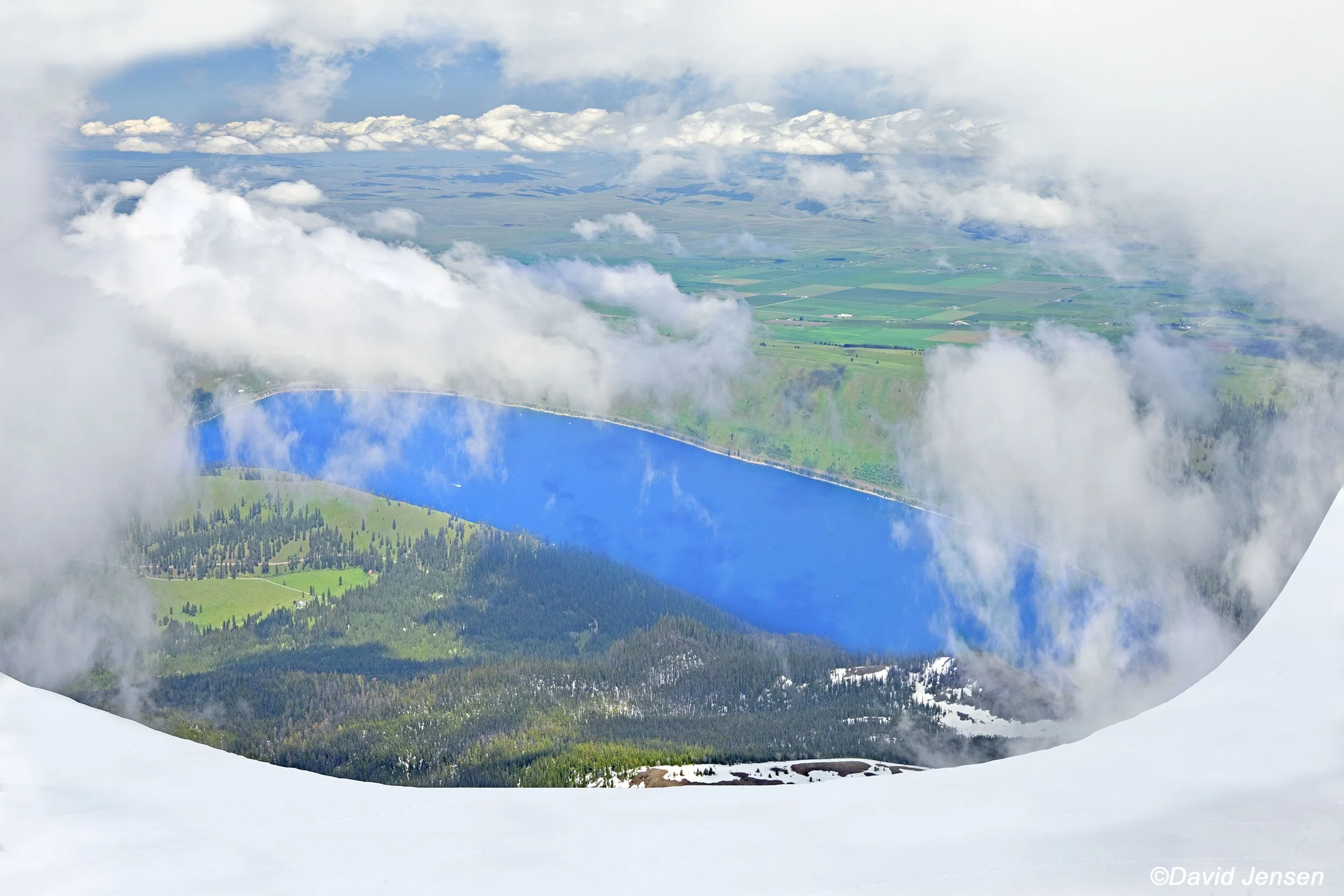 CE 5211  Wallowa Lake from Chief Joseph Mountains