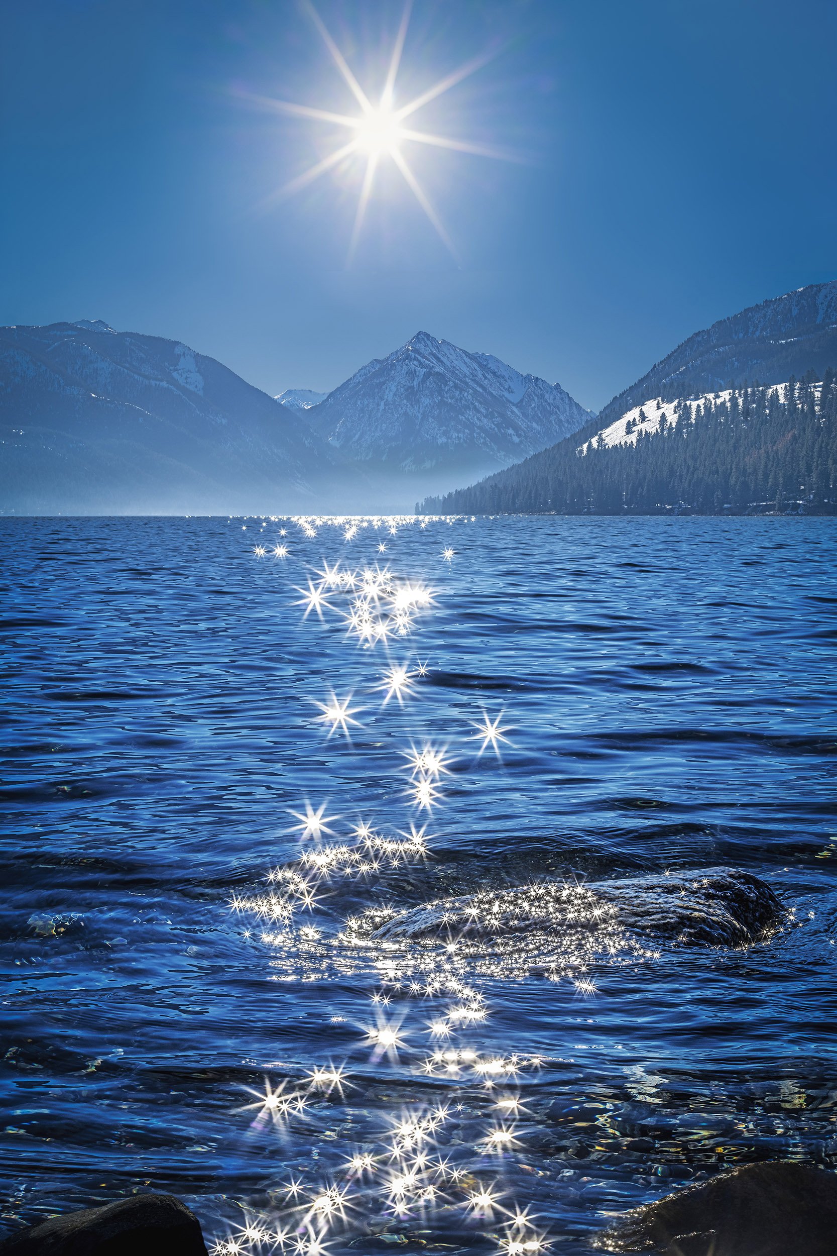 C160  Wallowa Lake in winter