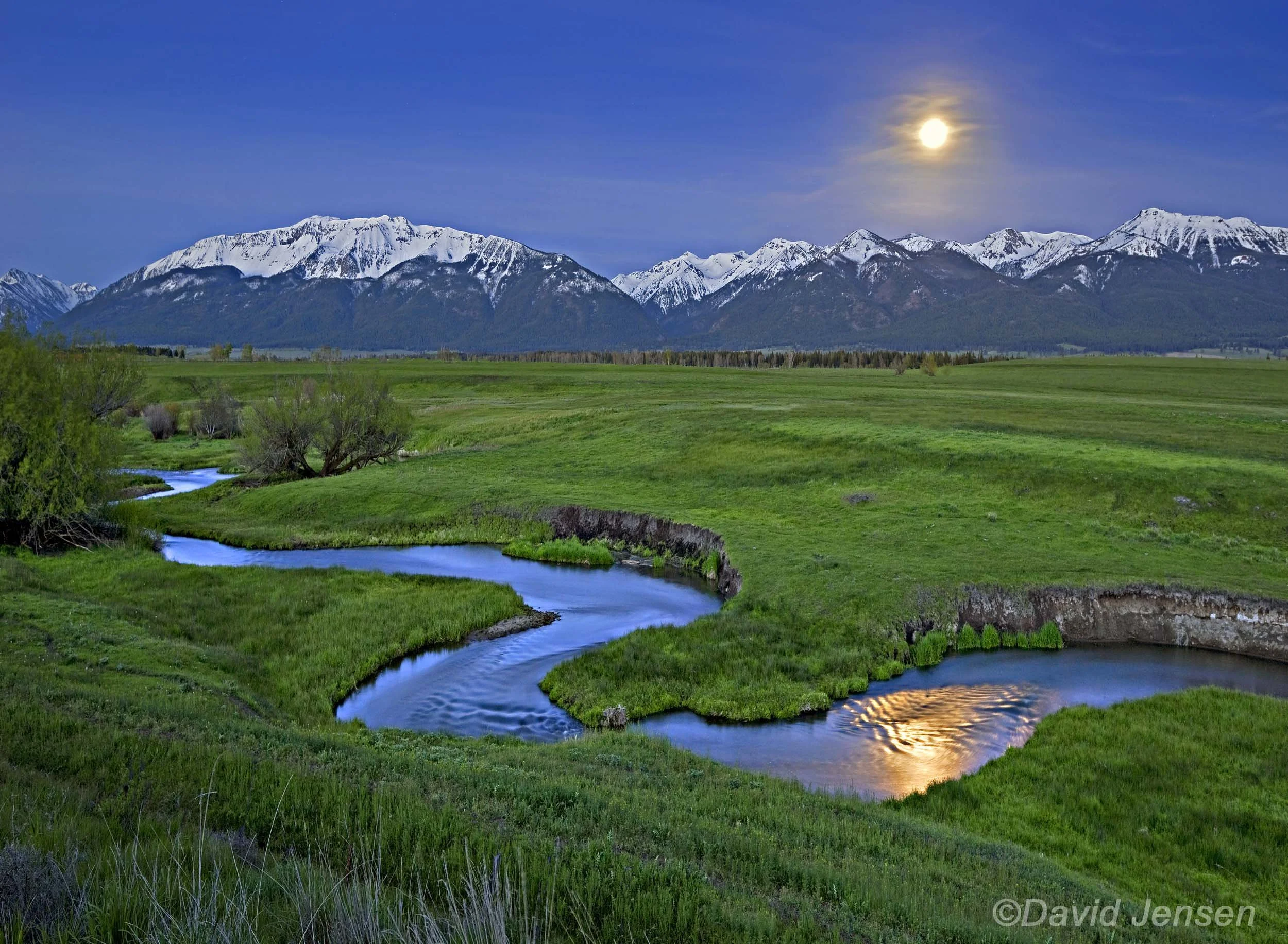 AC409  Wallowa Valley and Wallowa Mountains and Prairie Creek