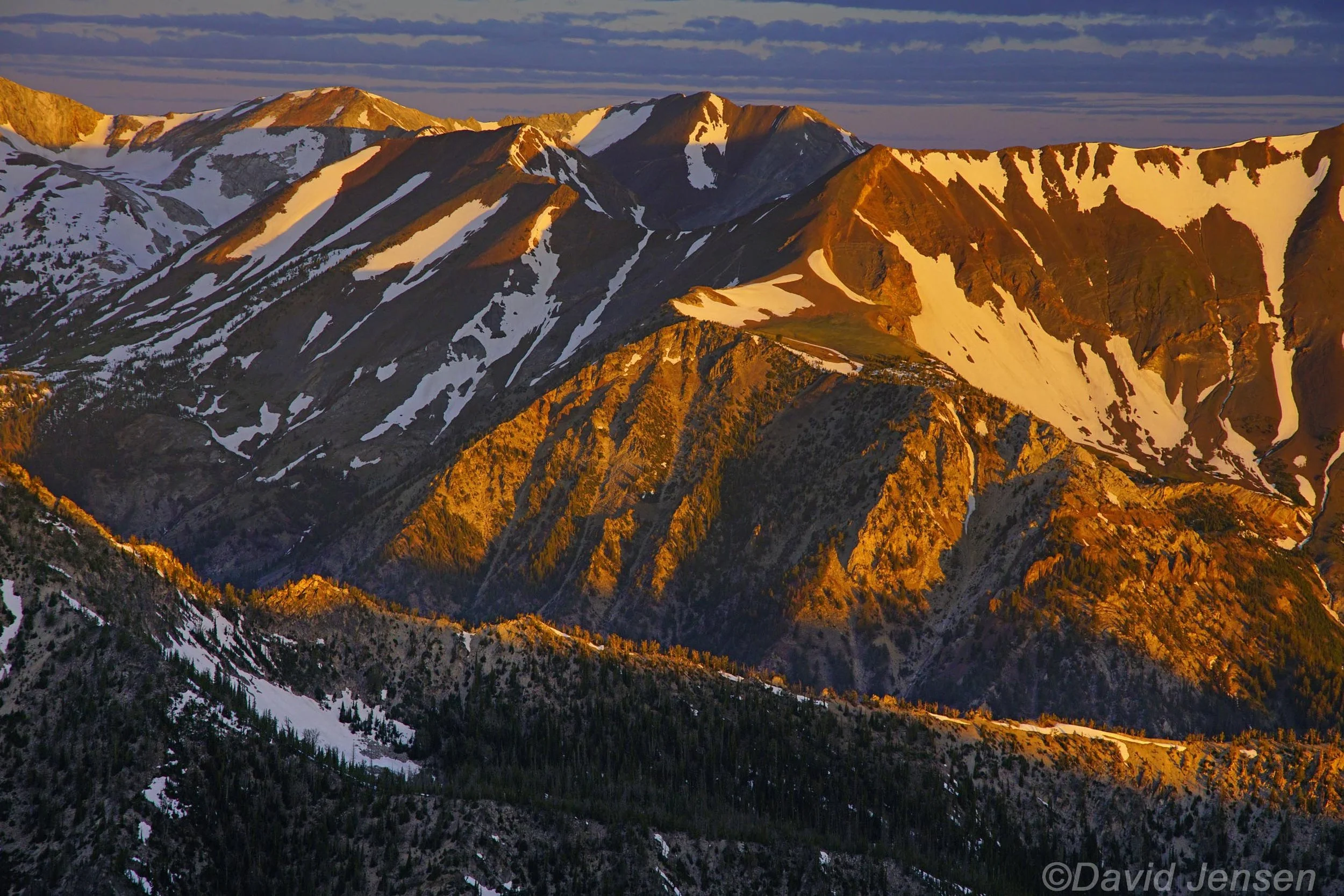 AC463  Sacajawea Peak above West Fork Wallowa River