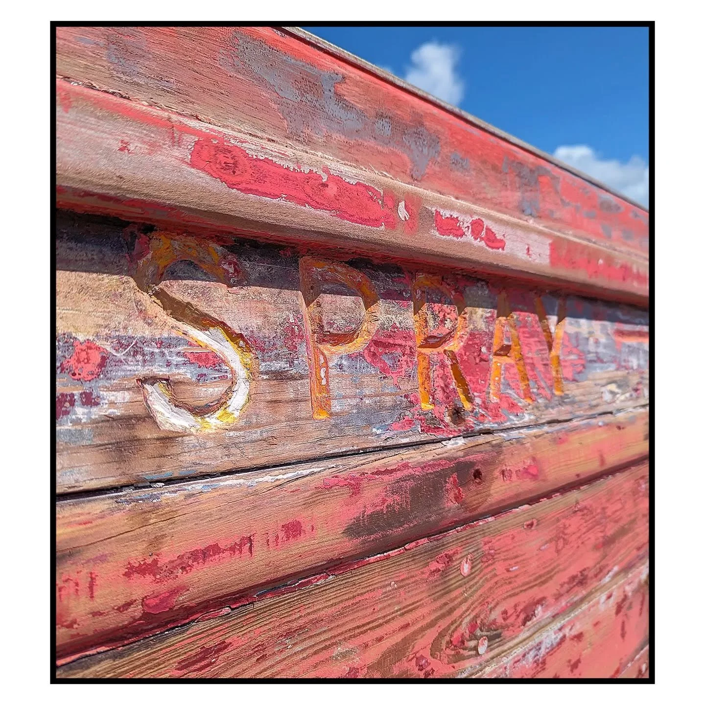 Spray
Morecambe bay prawner 
32ft - 1896
Crossfields of Arnside
.
Work begins on Spray. 
.
We'll be carrying out a series of repairs to planking in the bow as well as the base of the stem to get her out sailing again.
. 
Spray is currently being main