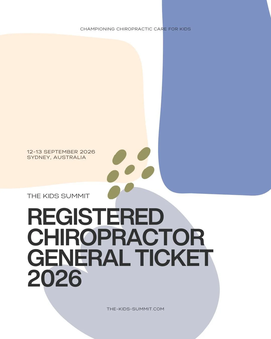 REGISTERED CHIROPRACTOR - GENERAL TICKET A$997
