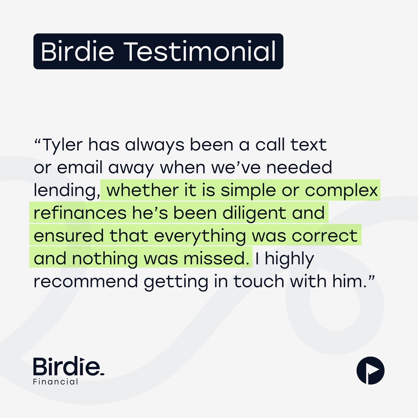 Another testimonial through today from a long term client 🤝🥰

We're not just here for the first transaction, we work with our clients over their property journey! 👏🏡

Be it buying their first home, first investment property, or restructuring exis