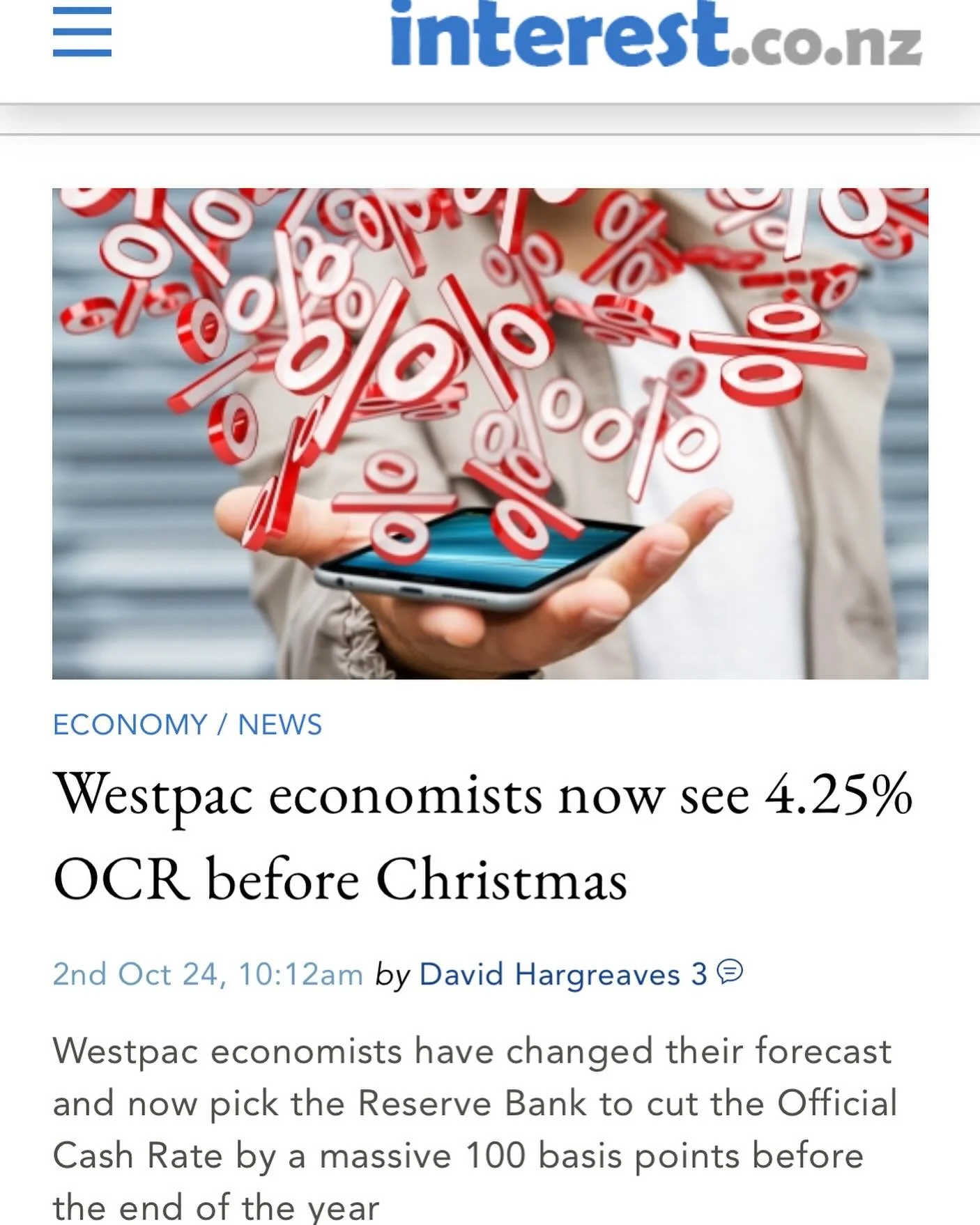 Westpac have updated their OCR forecasts, now anticipating 100bps cuts before the end of the year 📉👀📉

The next OCR review by the RBNZ is just around the corner! 🏦