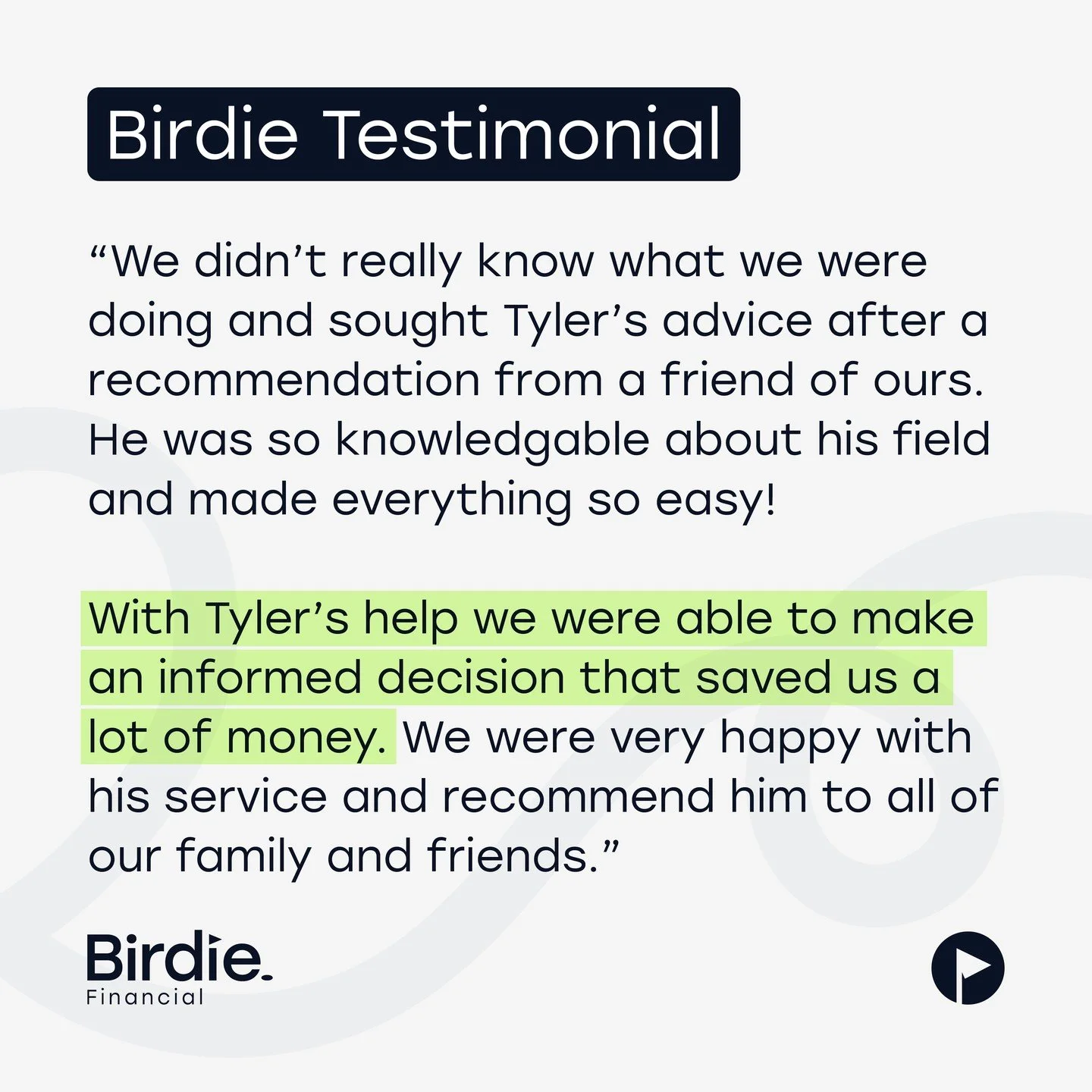 Sharing another epic testimonial from one of our grateful clients 🥰

If you know someone who deserves to be looked after during their house buying journey, then send them our way 🤝