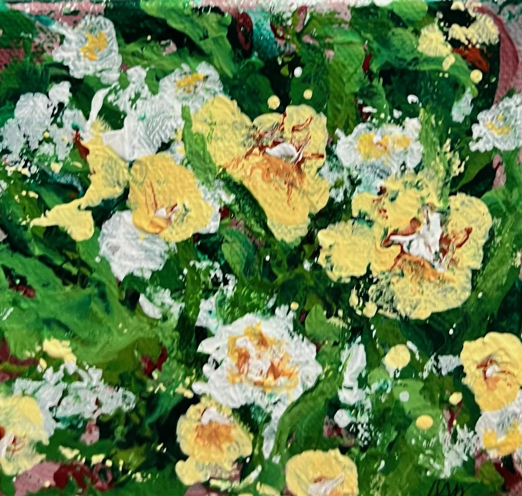 "Bursting Free" - 5x5 - $50
