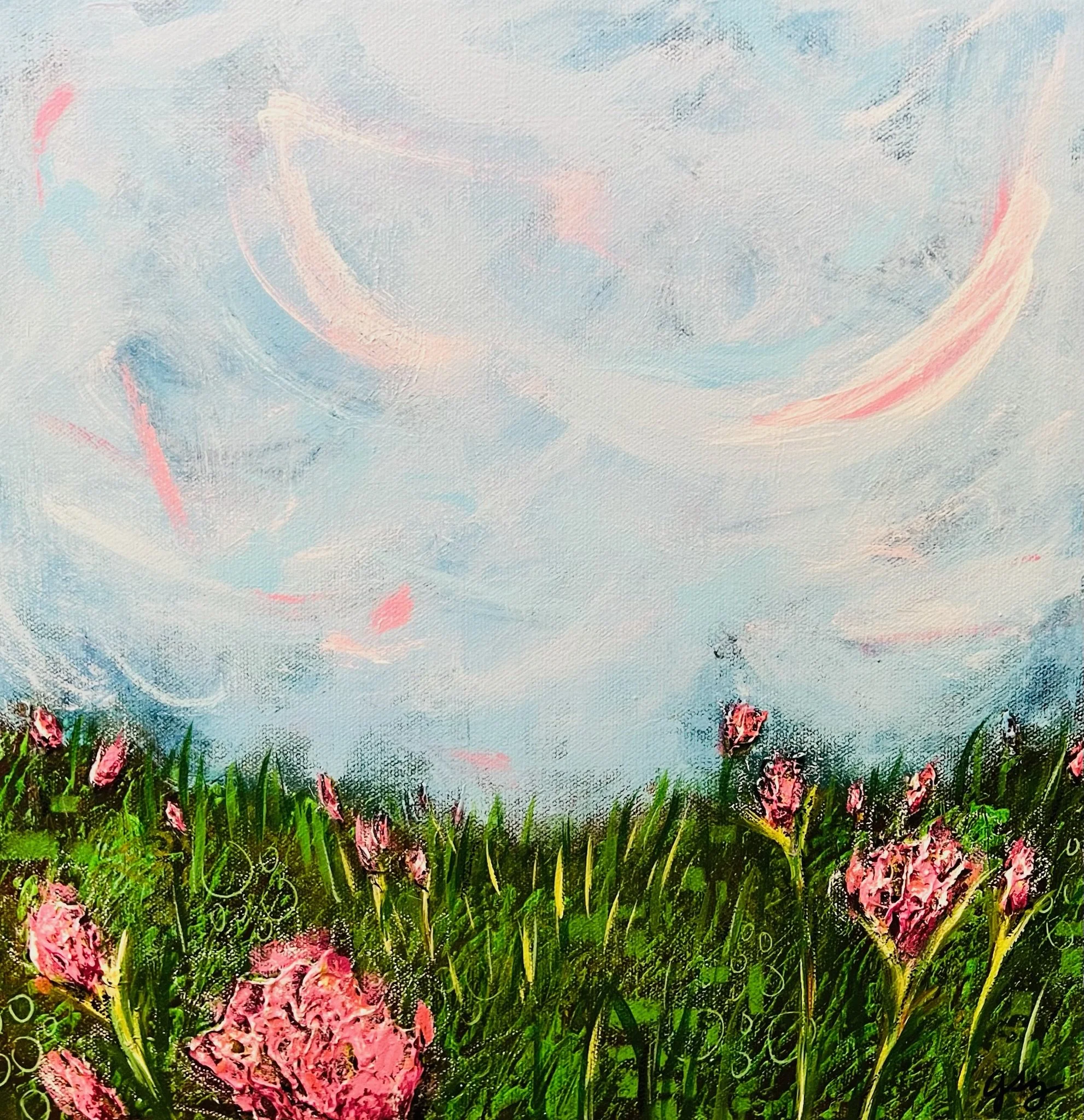 "Freedom's What You Breath" - 14x14 - $275