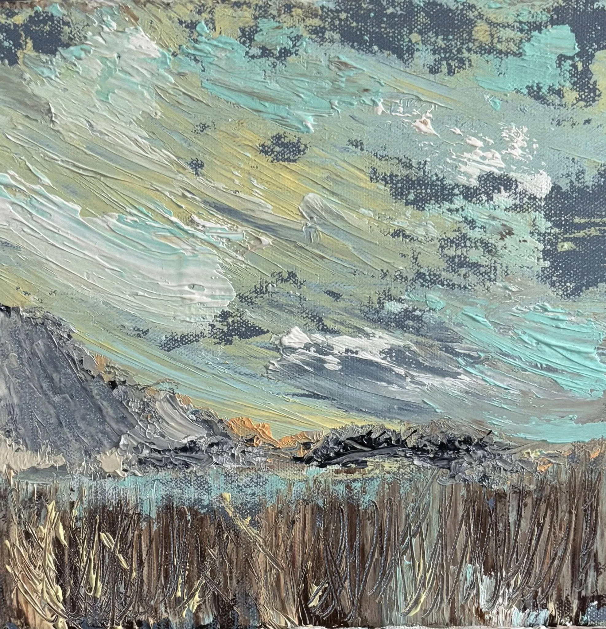 Quest- 10 x 10 - Acrylic on Canvas - $150