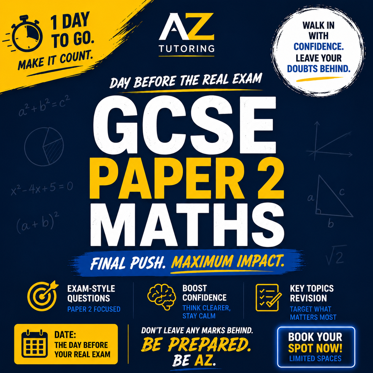 📚 GCSE Maths Paper 2 Revision Class ➗