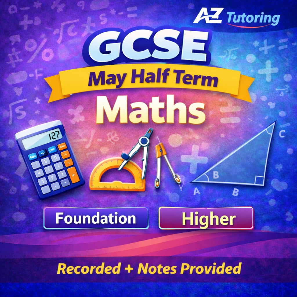 📚 GCSE May Half Term Revision – Maths 📐