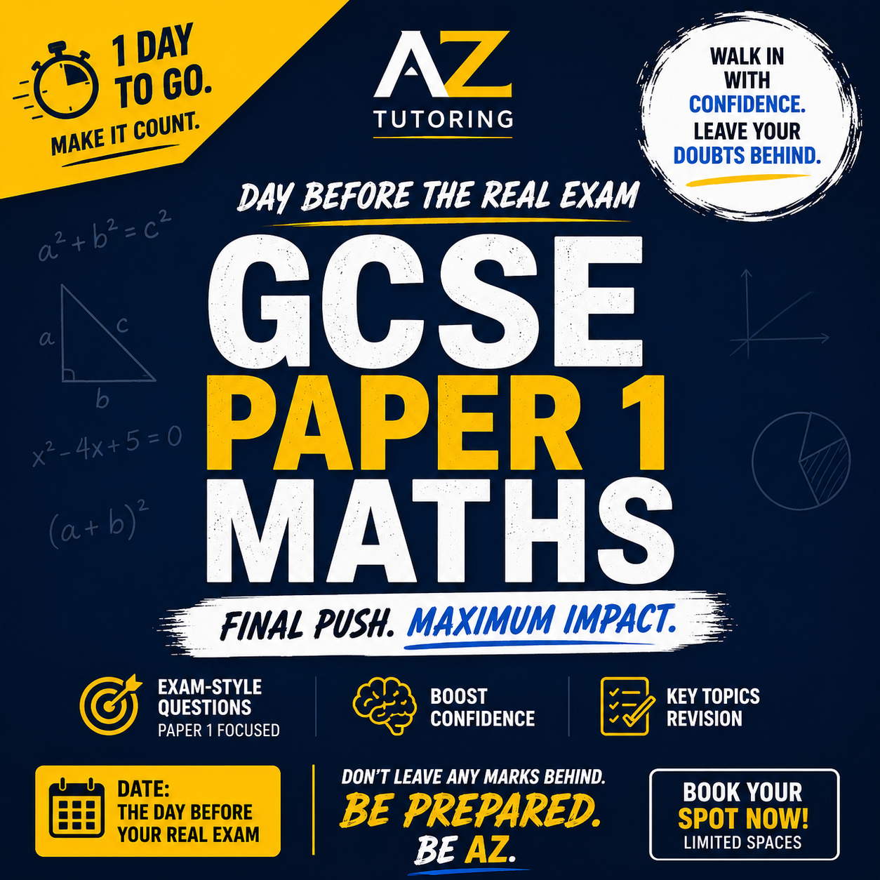 📚 GCSE Maths Paper 1 Revision Class ➗