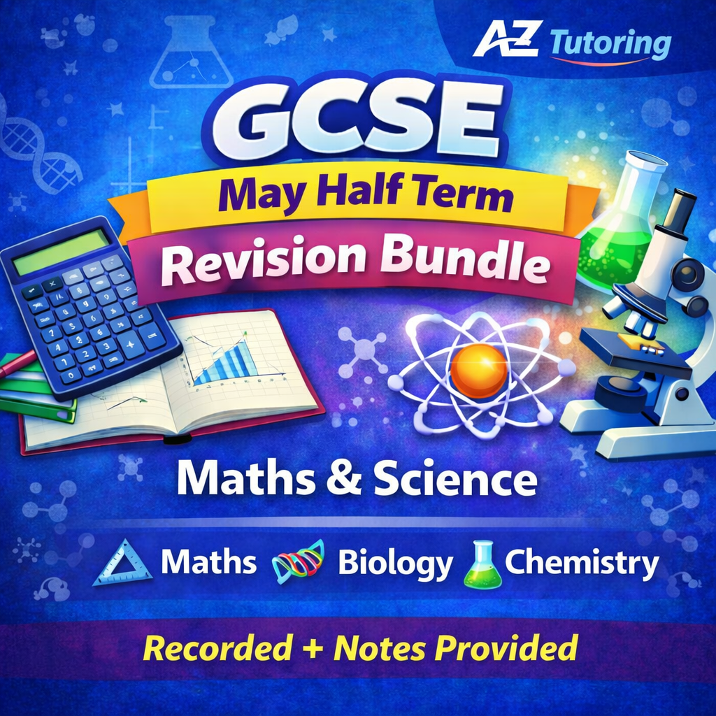🔥 GCSE May Half Term Revision Bundle (Maths & Science) 📘🧪