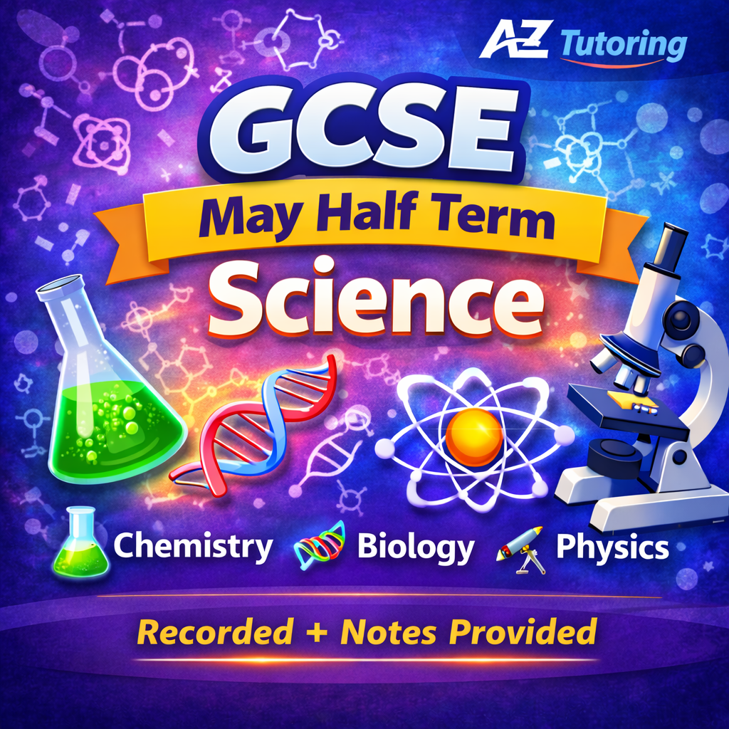 📚 GCSE May Half Term Revision – Science 🔬