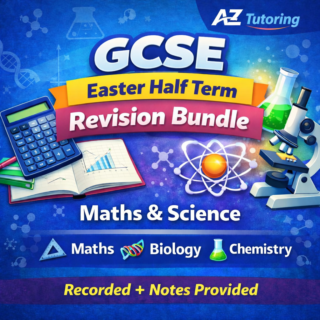 🔥 GCSE Easter Half Term Revision Bundle (Maths & Science) 📘🧪