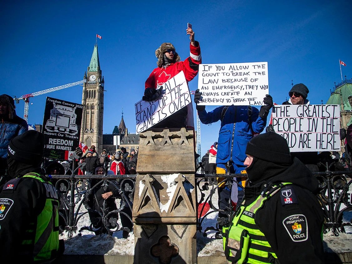Le procès entourant le Convoi de la liberté n’aidera pas à améliorer la cote d’amour de Trudeau
