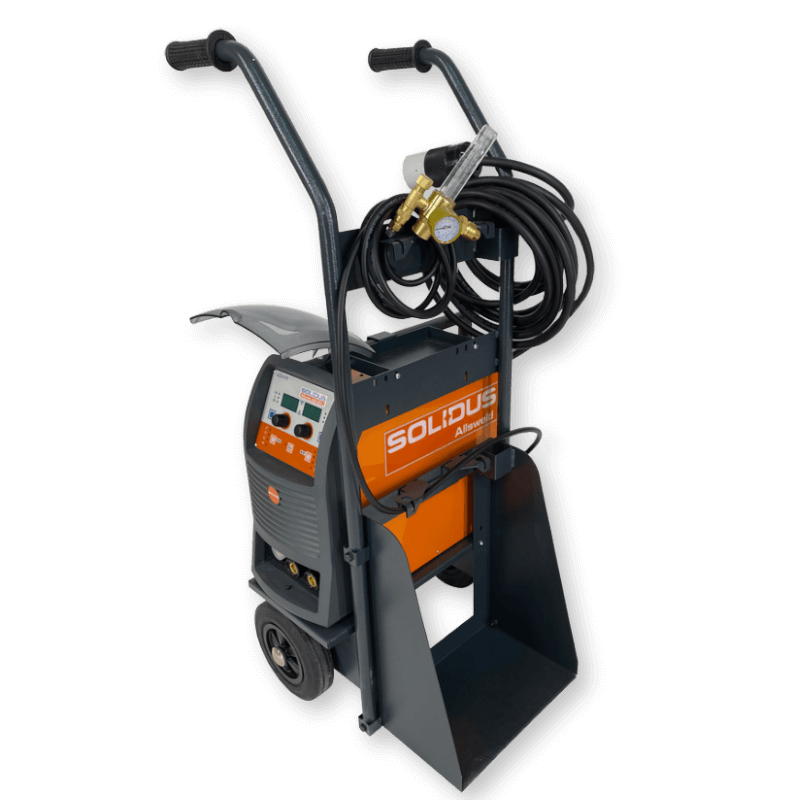 Single Phase welder able to perform MIG/MAG, TIG Lift, MMA, pulse and double pulse