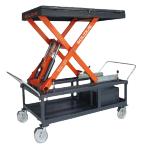 Solidus MS-12 Vehicle lift used in modern collision repair applications