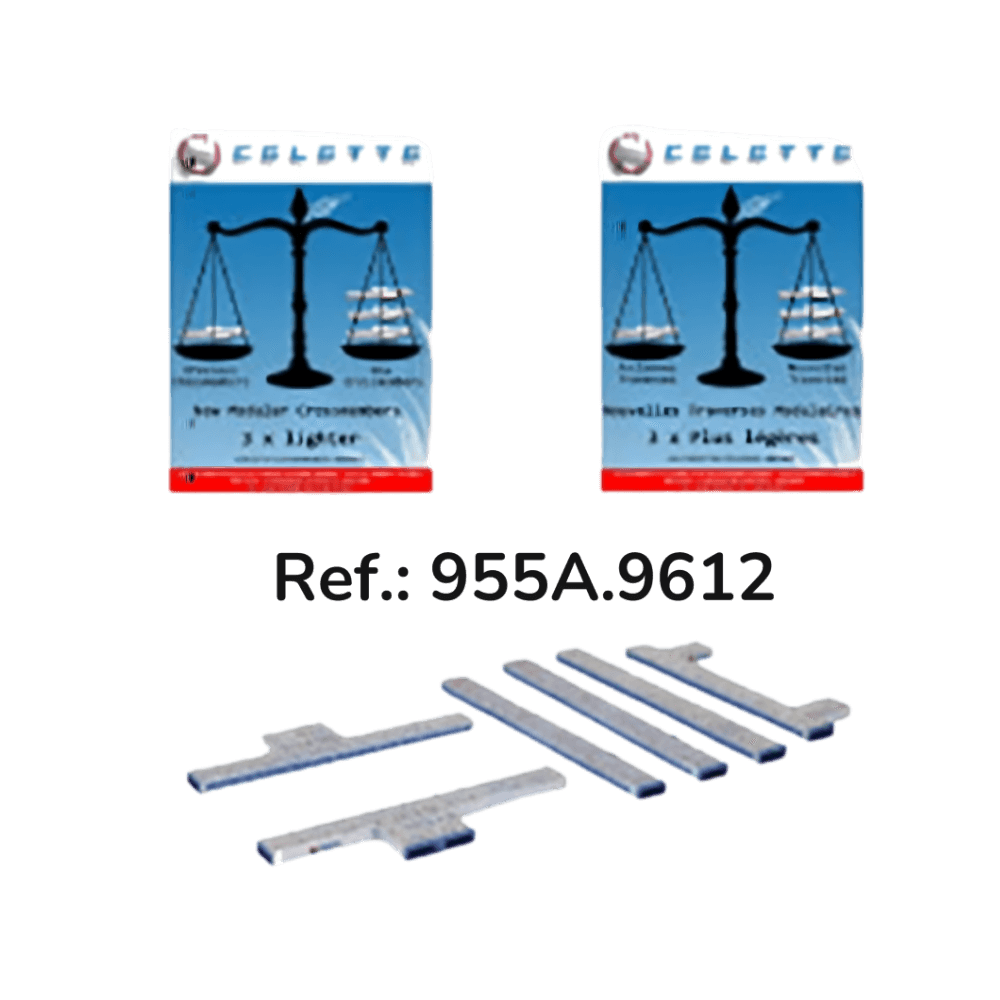 Set of pulling accessories used in auto body repair systems