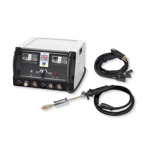 GYSPOT Combi 230 E. Pro Dent pulling system used in modern collision repair applications