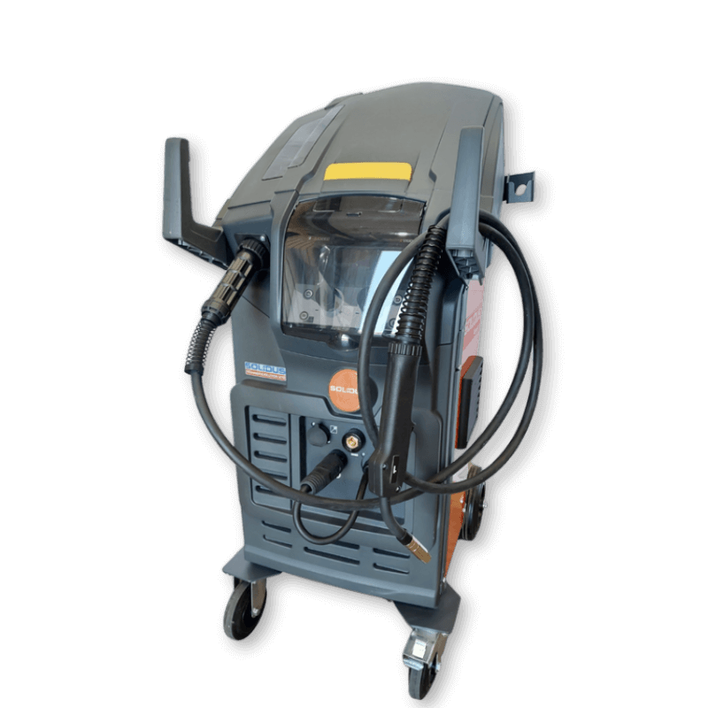 MIG Welder with easy setup designed for operator.
