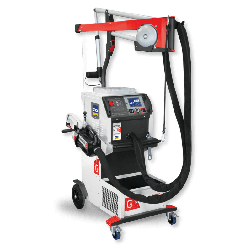 PTI-G Spot welding system used in professional collision repair shops