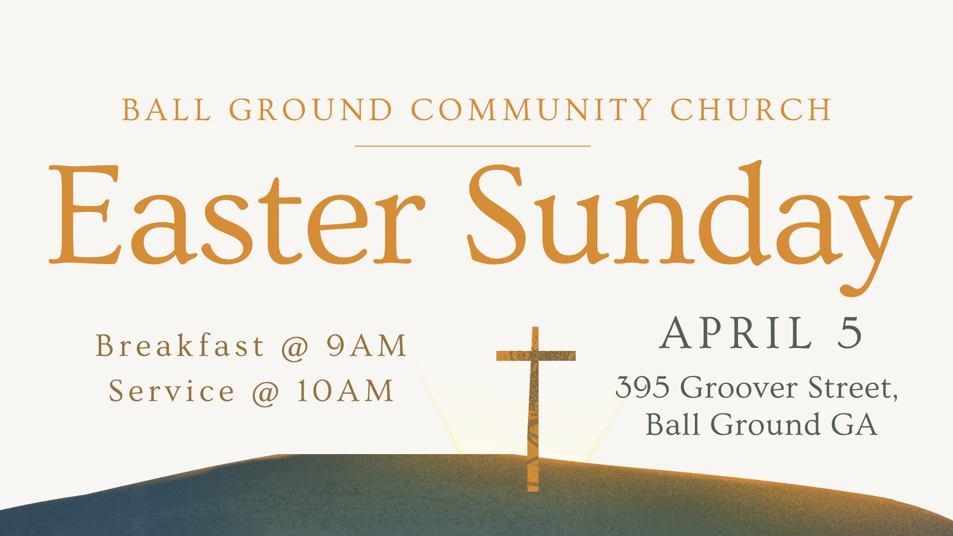 Easter Sunday Service