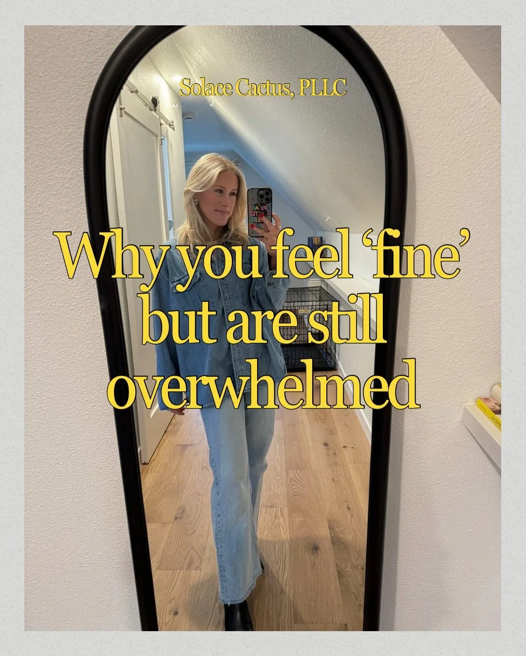 If you&rsquo;ve been telling yourself
&ldquo;It&rsquo;s not that bad&rdquo;
&ldquo;I should be able to handle this&rdquo;

You&rsquo;re not alone.

A lot of people minimize what they&rsquo;re carrying&mdash;
until it starts showing up in their sleep,