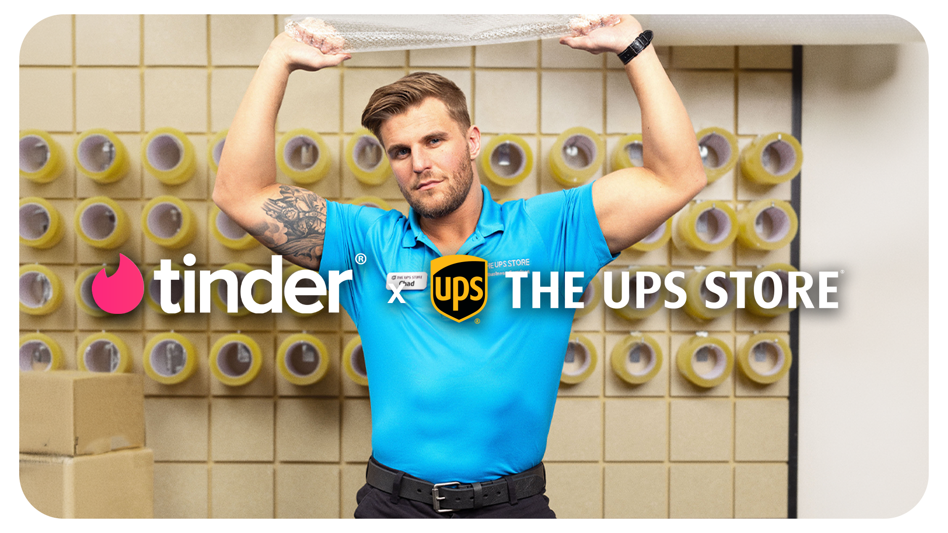 The Hookup on Shipping The UPS Store x Tinder